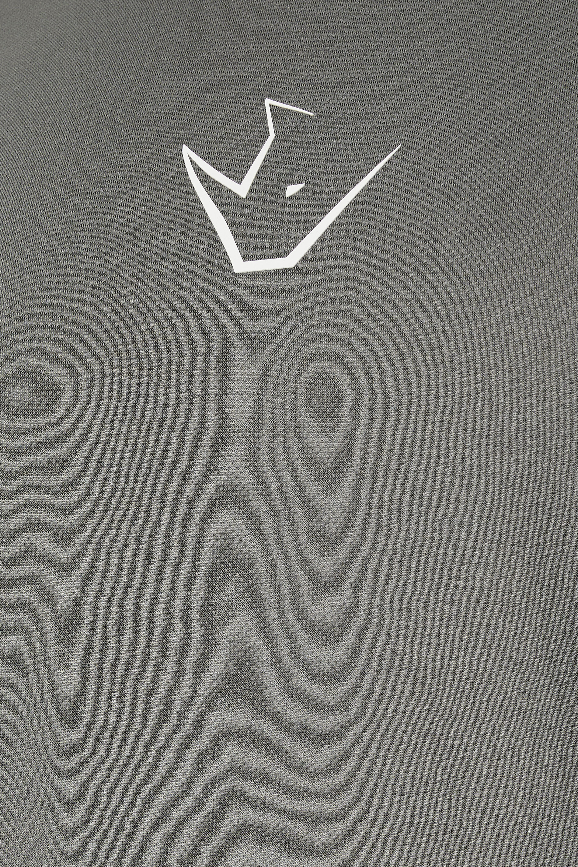 IronRhino Big & Tall Grey Performance Long Sleeve T-Shirt | BadRhino 7