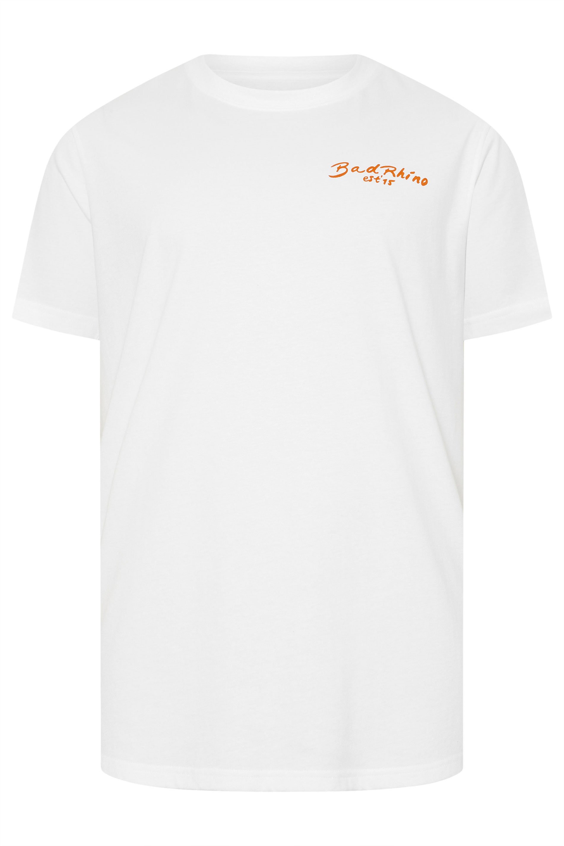 BadRhino Big & Tall White Tiger Graphic T-Shirt | BadRhino 1