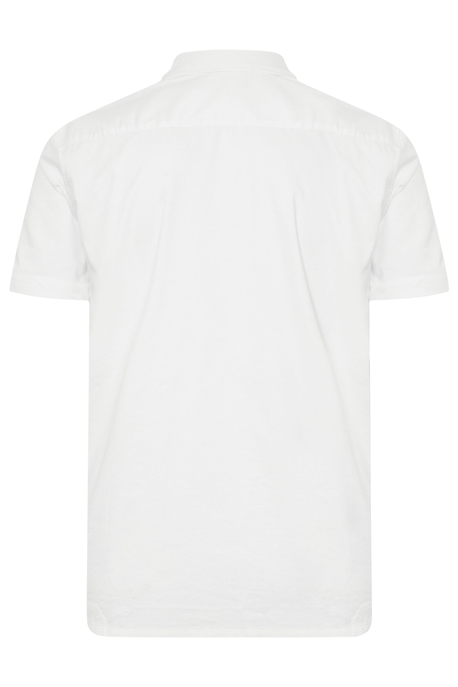 BadRhino Big & Tall White Short Sleeve Shirt | BadRhino 6