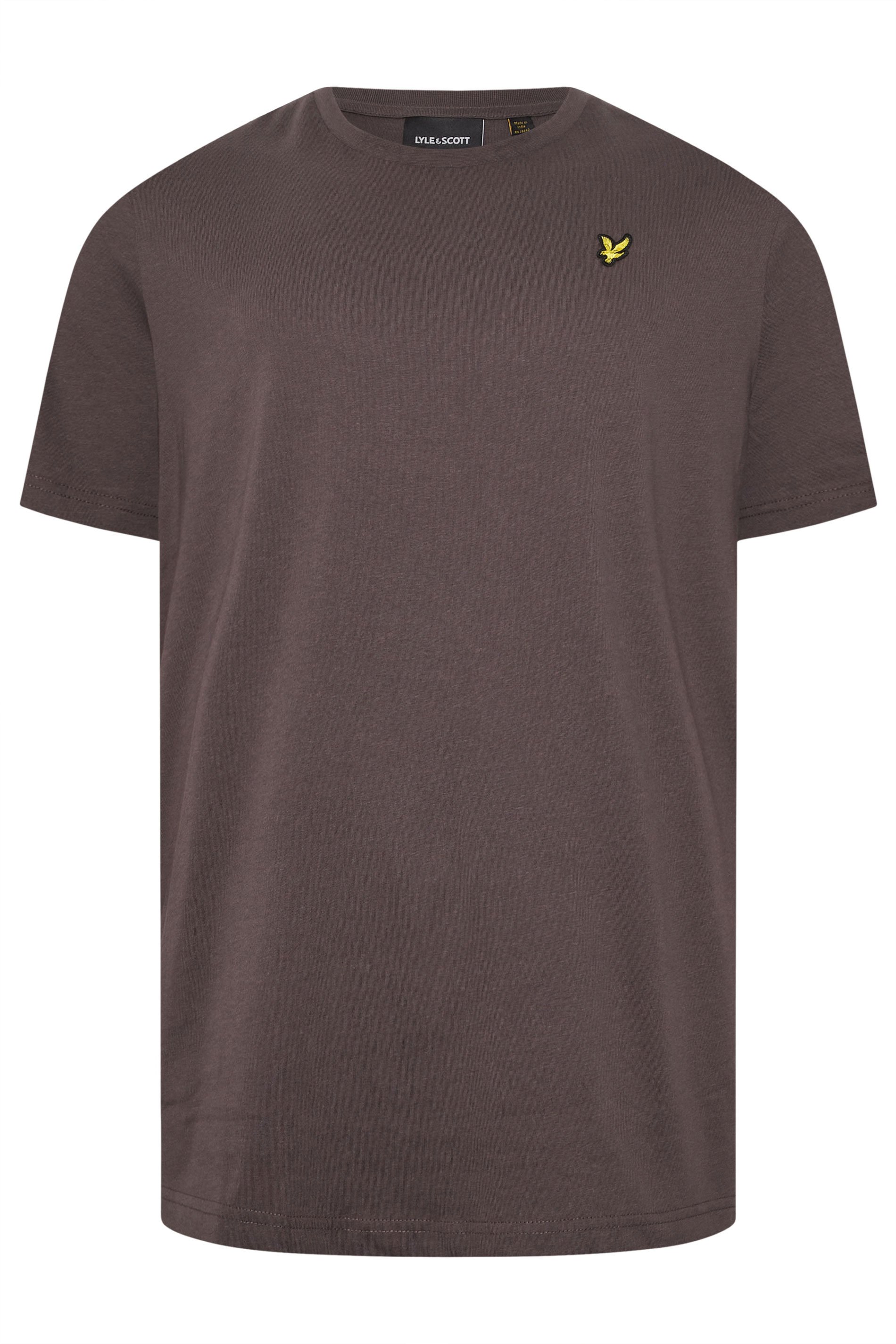 LYLE & SCOTT Big & Tall Brown Core T-Shirt | BadRhino 3