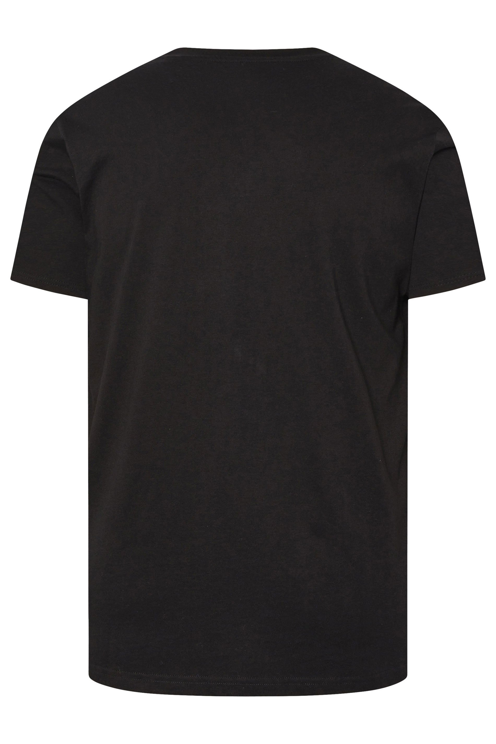 BadRhino Big & Tall Black Dice Graphic T-Shirt | BadRhino 6