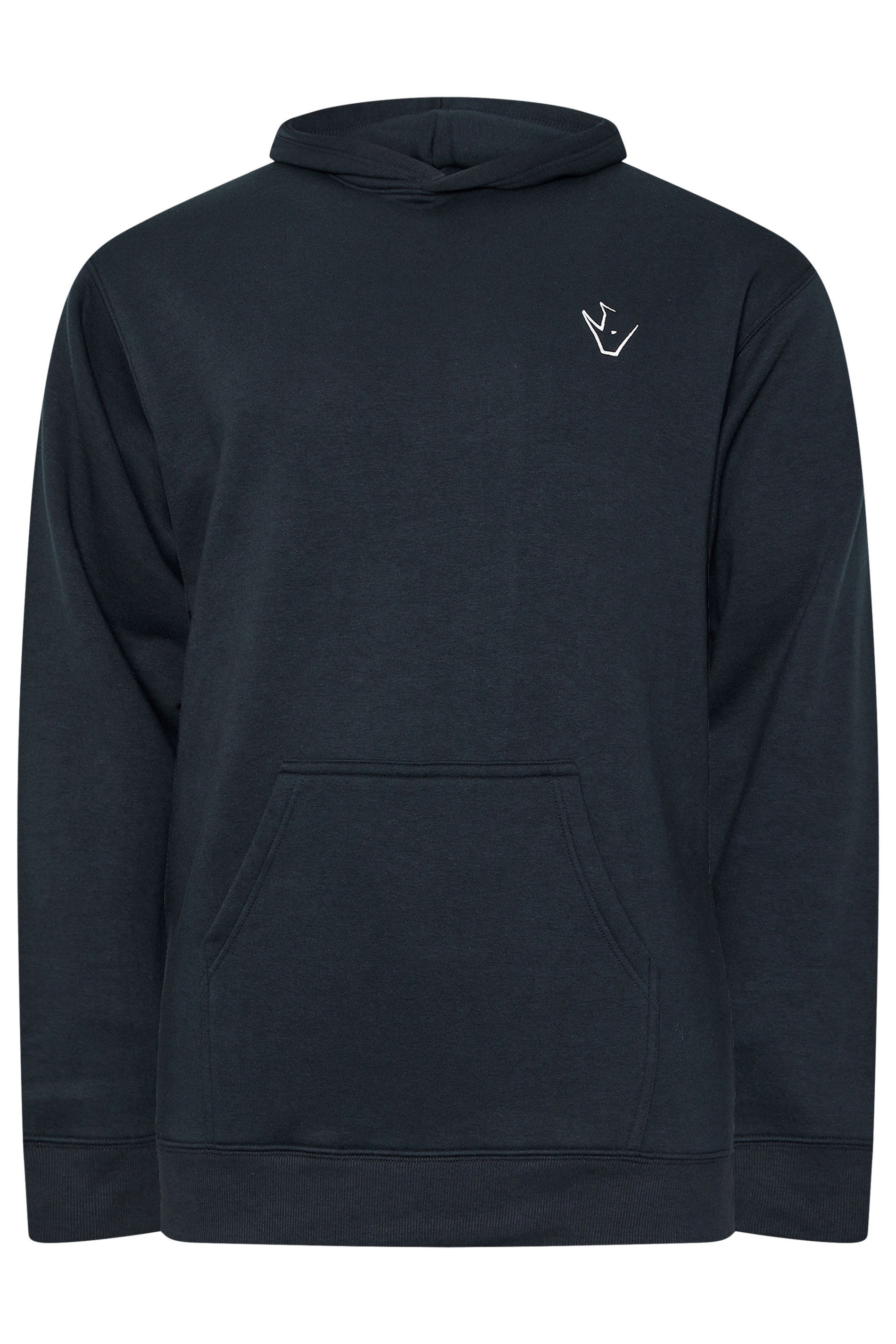 IronRhino Big & Tall Navy Blue 'Rest Day' Hoodie | BadRhino 7