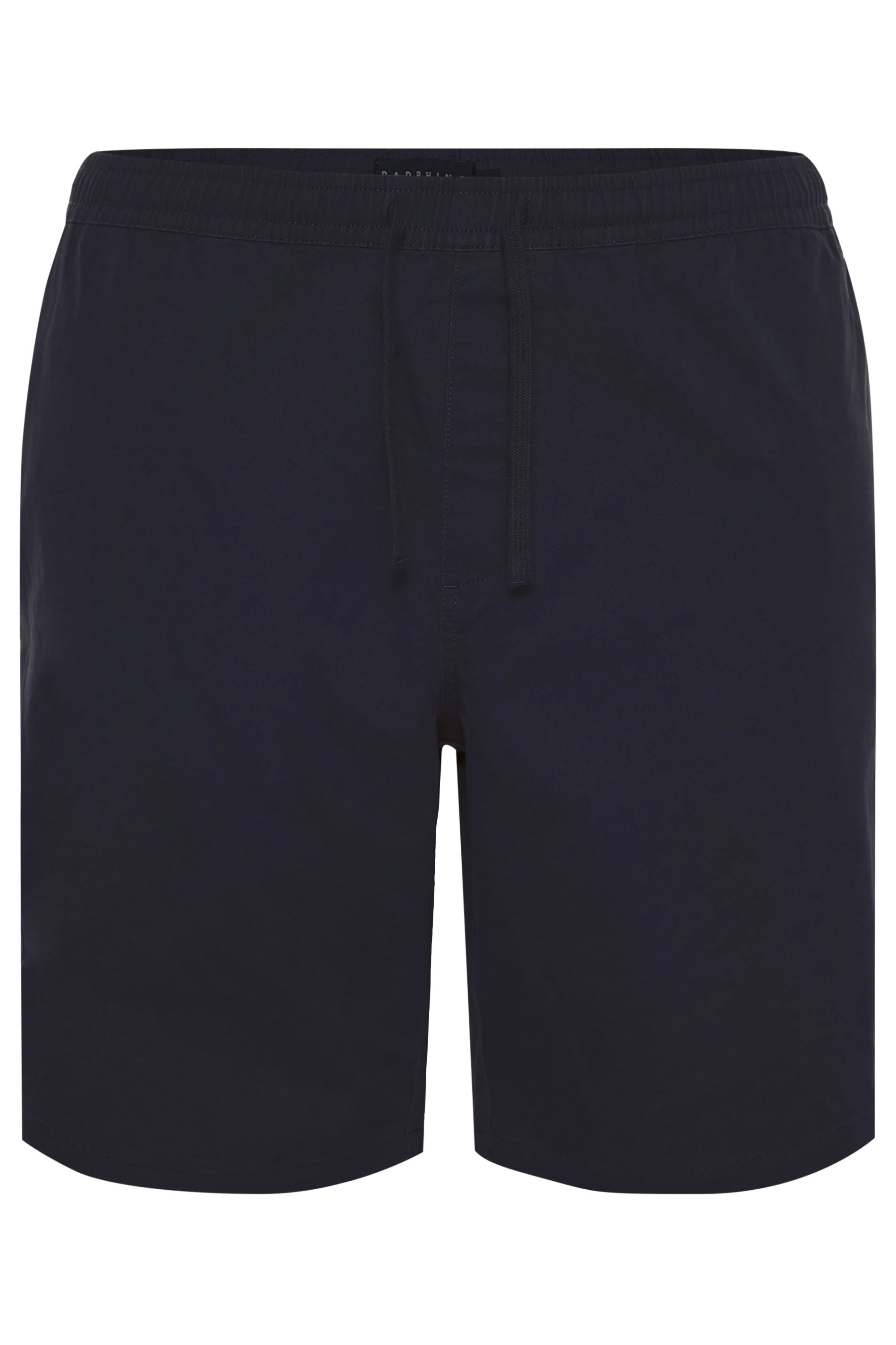 BadRhino Big & Tall 2 PACK Black & Navy Blue Elasticated Waist Chino Shorts 8