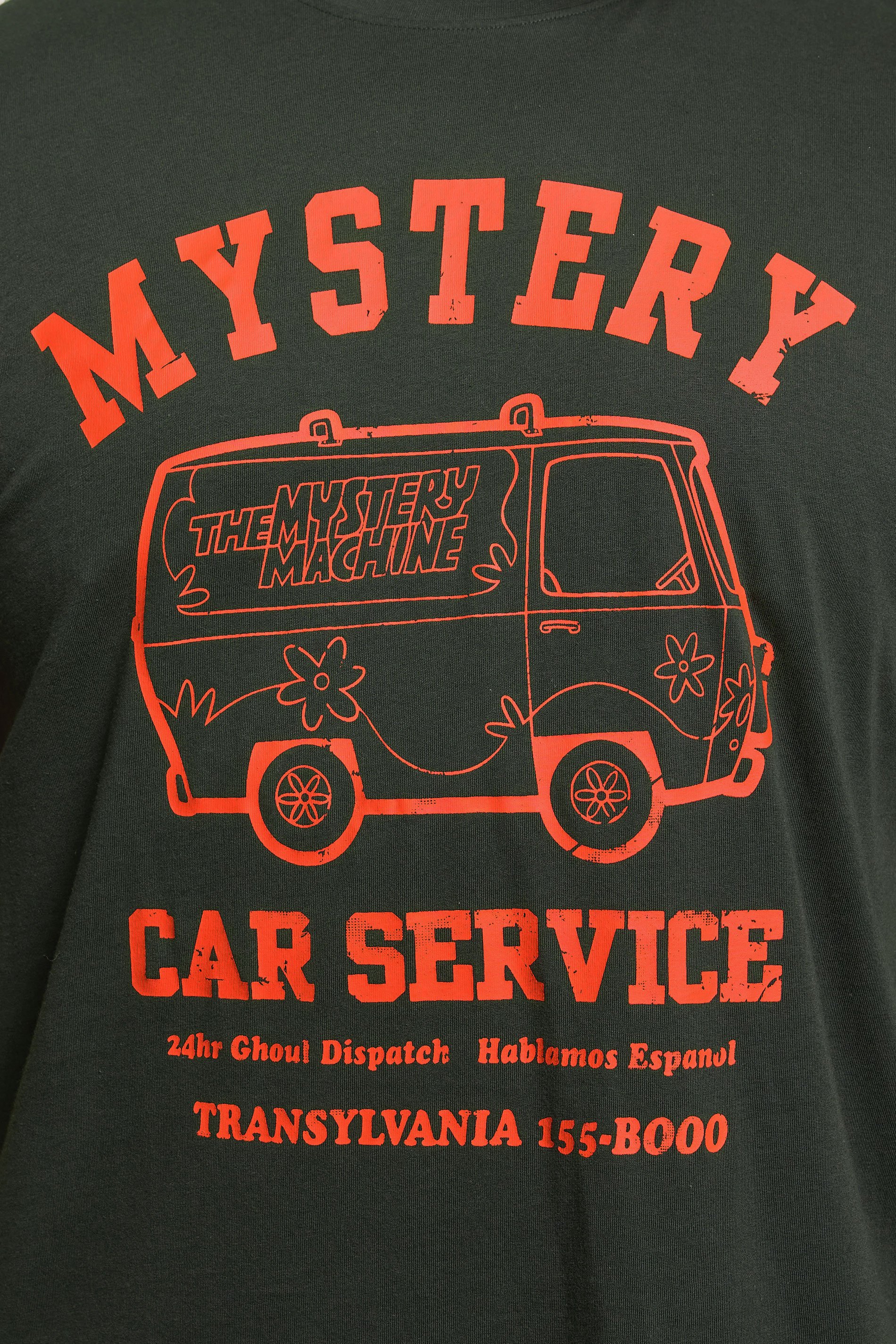 BadRhino Big & Tall Ebony Grey Scooby Doo Graphic T-Shirt | BadRhino 4