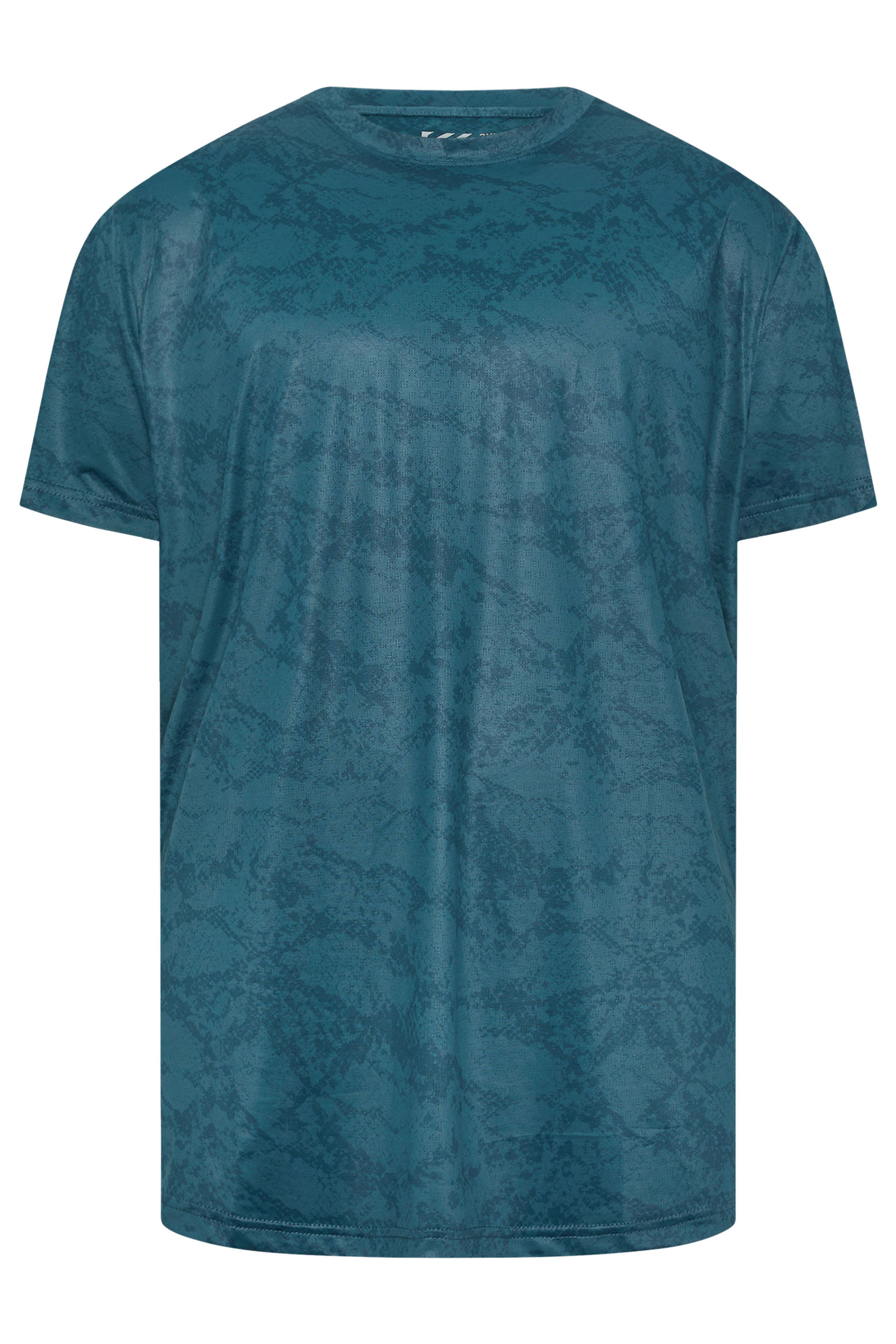 KAM Big & Tall Blue Active T-Shirt | BadRhino 2