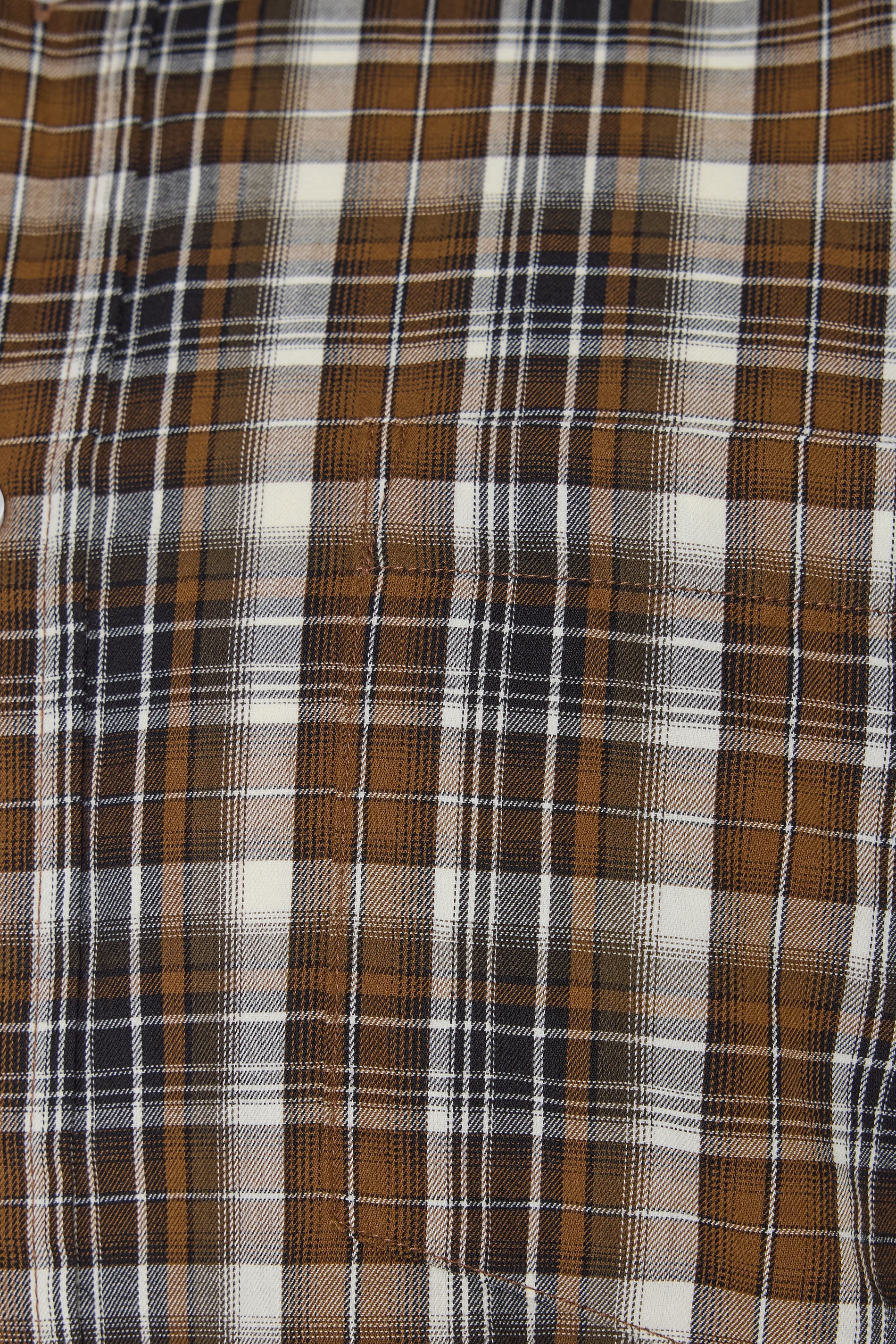 BadRhino Big & Tall Brown Check Shirt | BadRhino 7