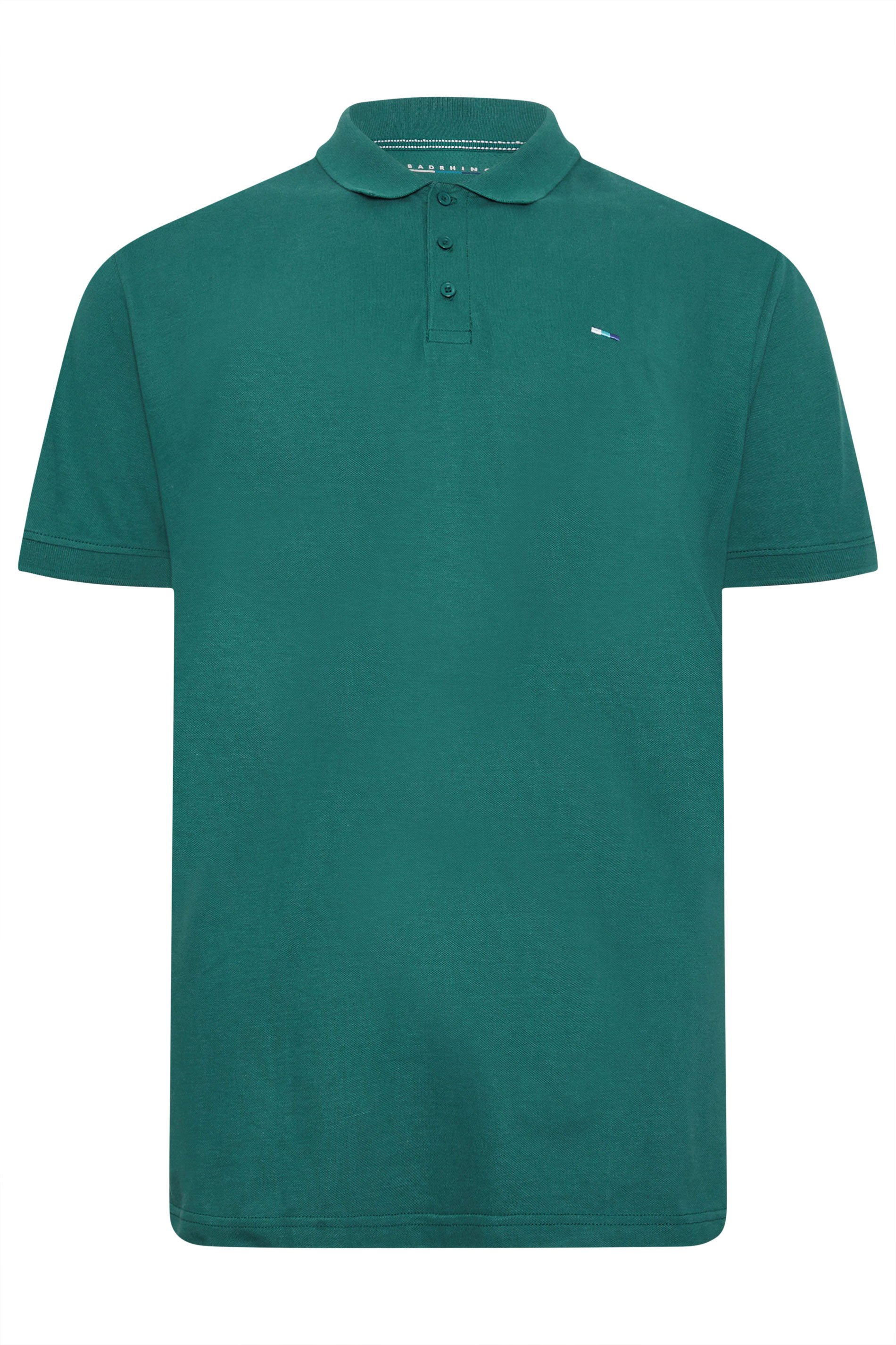 BadRhino Big & Tall Atlantic Deep Green Core Polo Shirt | BadRhino 7
