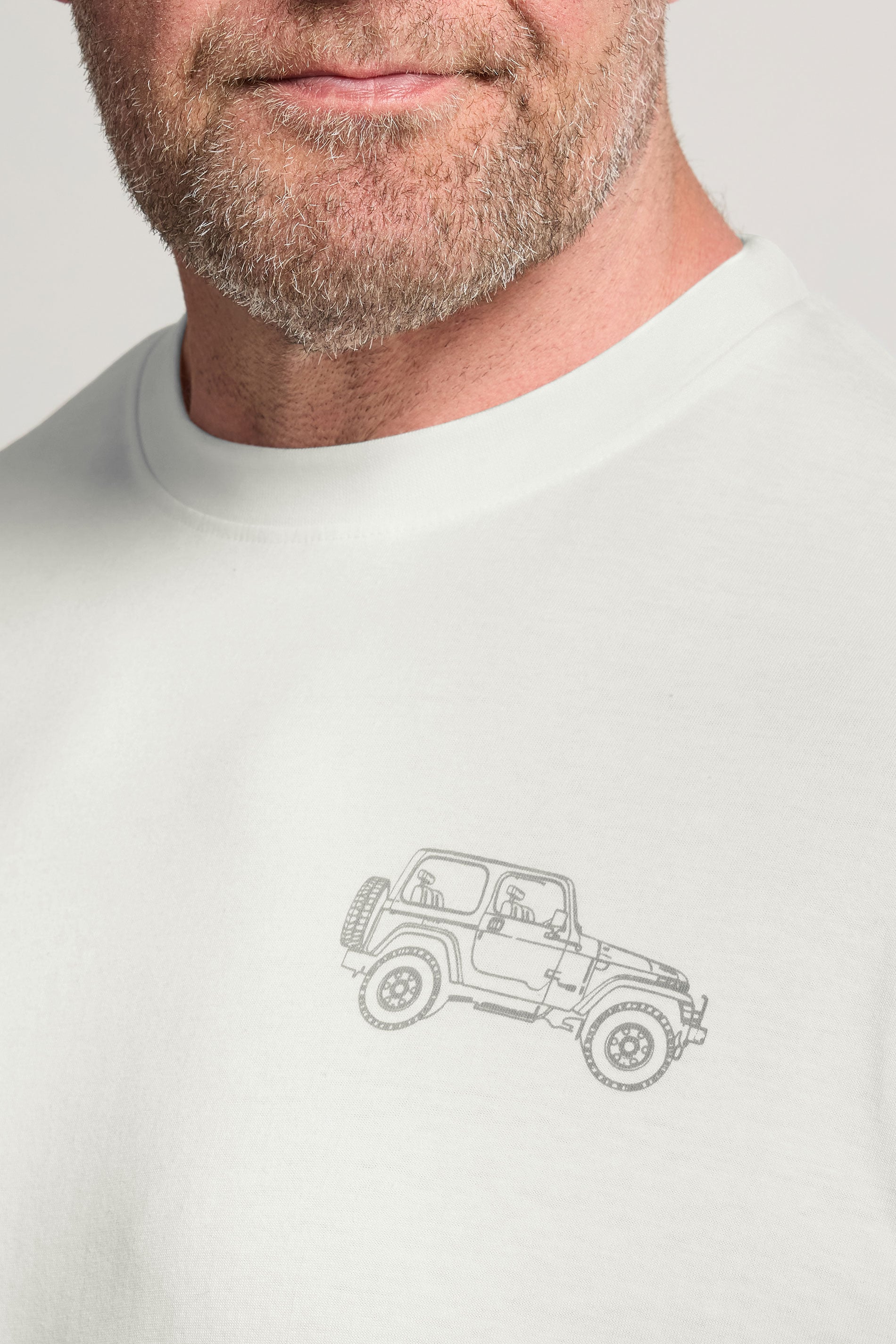 BadRhino White 'Forever Off-Roader' Tee | BadRhino 4