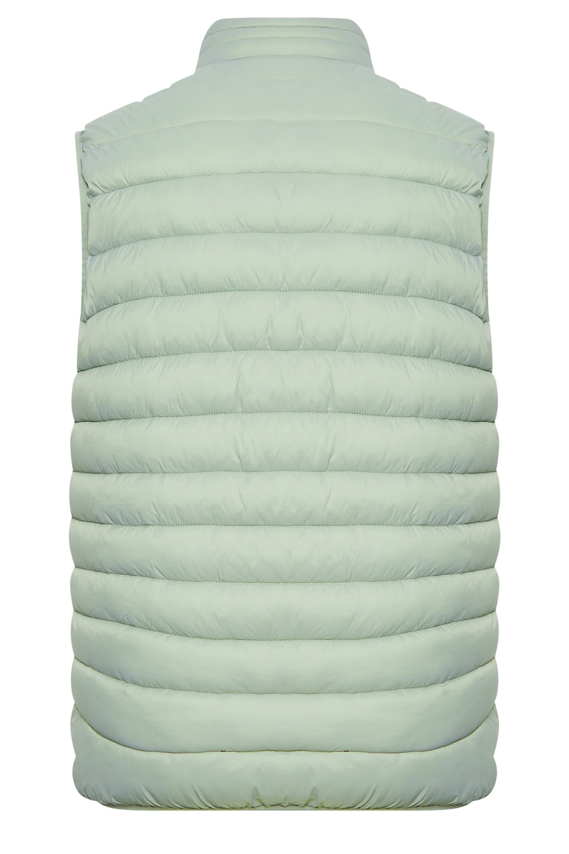 BadRhino Big & Tall Light Green Puffer Gilet | BadRhino 6