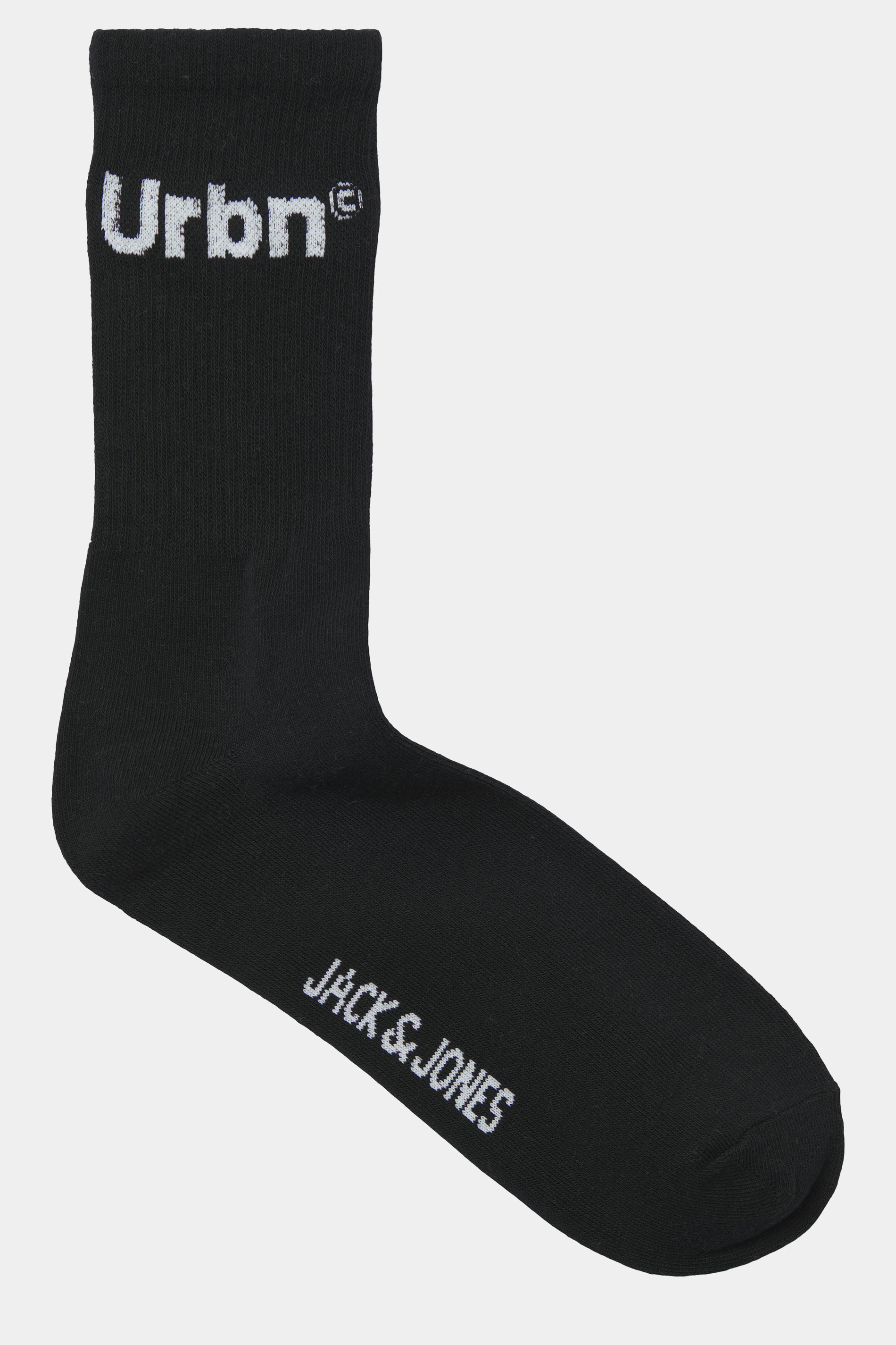 JACK & JONES 3 Pack White & Black 'Urbn' Socks | BadRhino 6