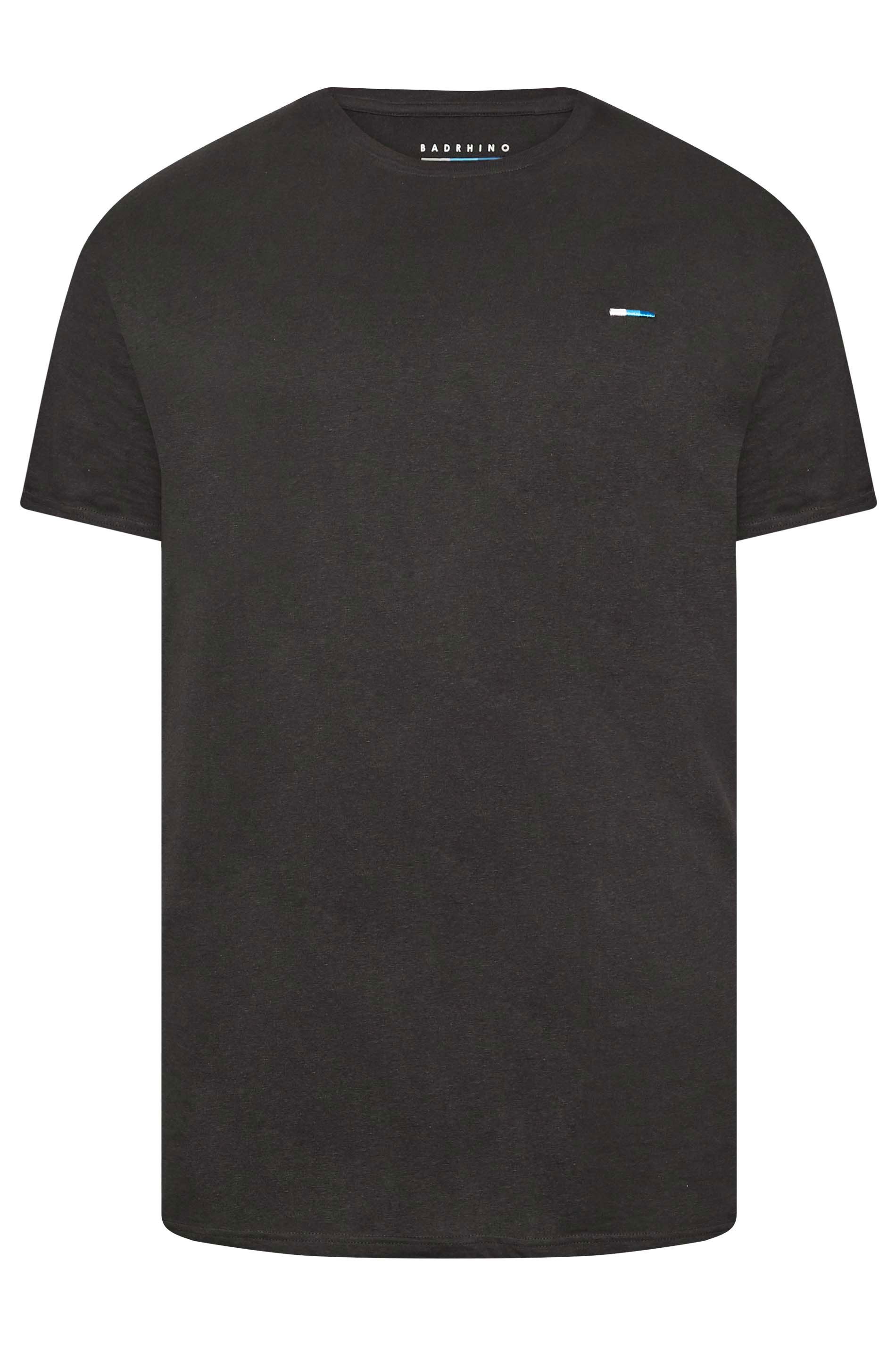 BadRhino Big & Tall 5 PACK Blue & Black Core T-Shirts | BadRhino  10