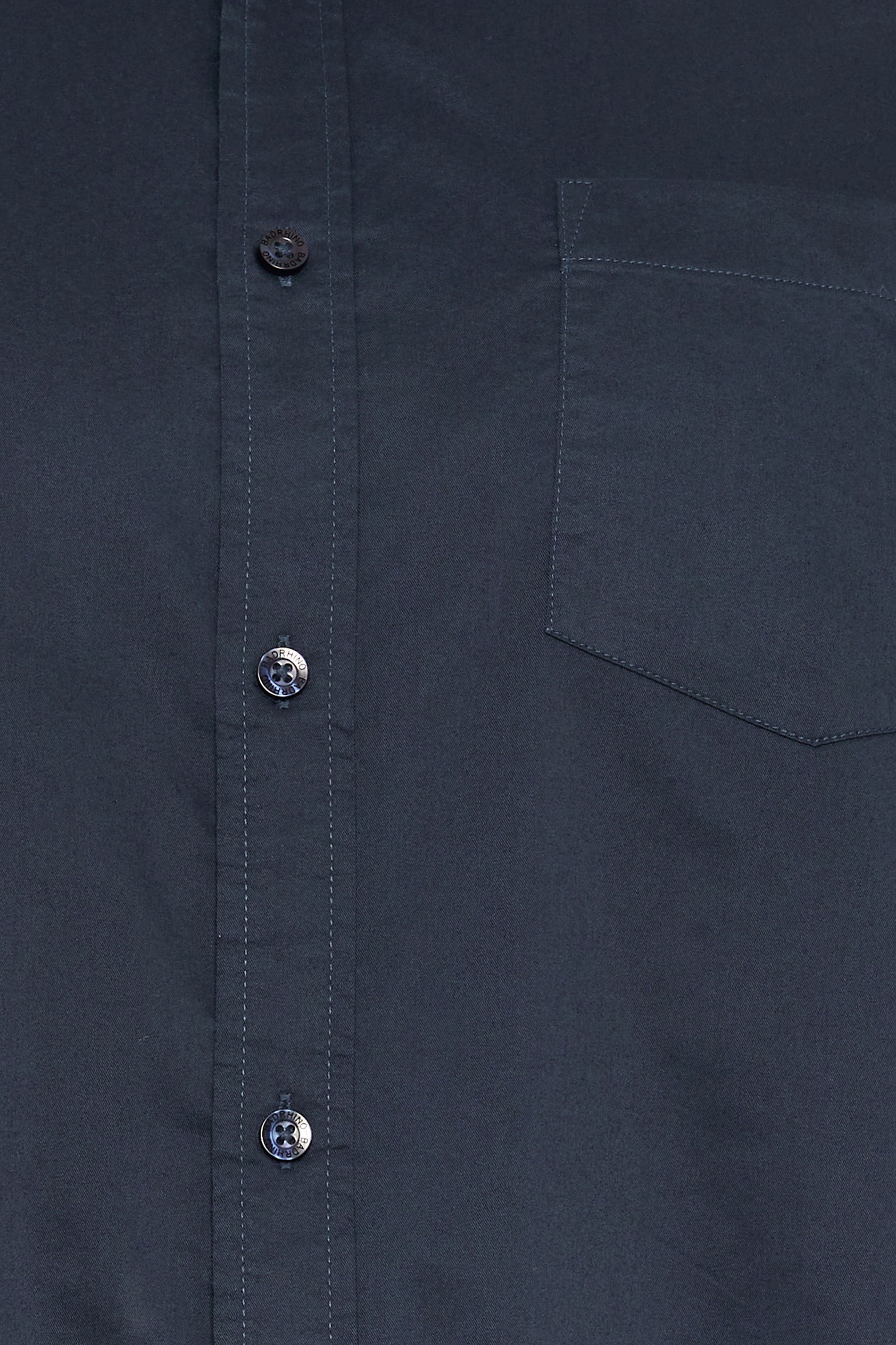 BadRhino Big & Tall Navy Blue Stretch Long Sleeve Shirt | BadRhino 6