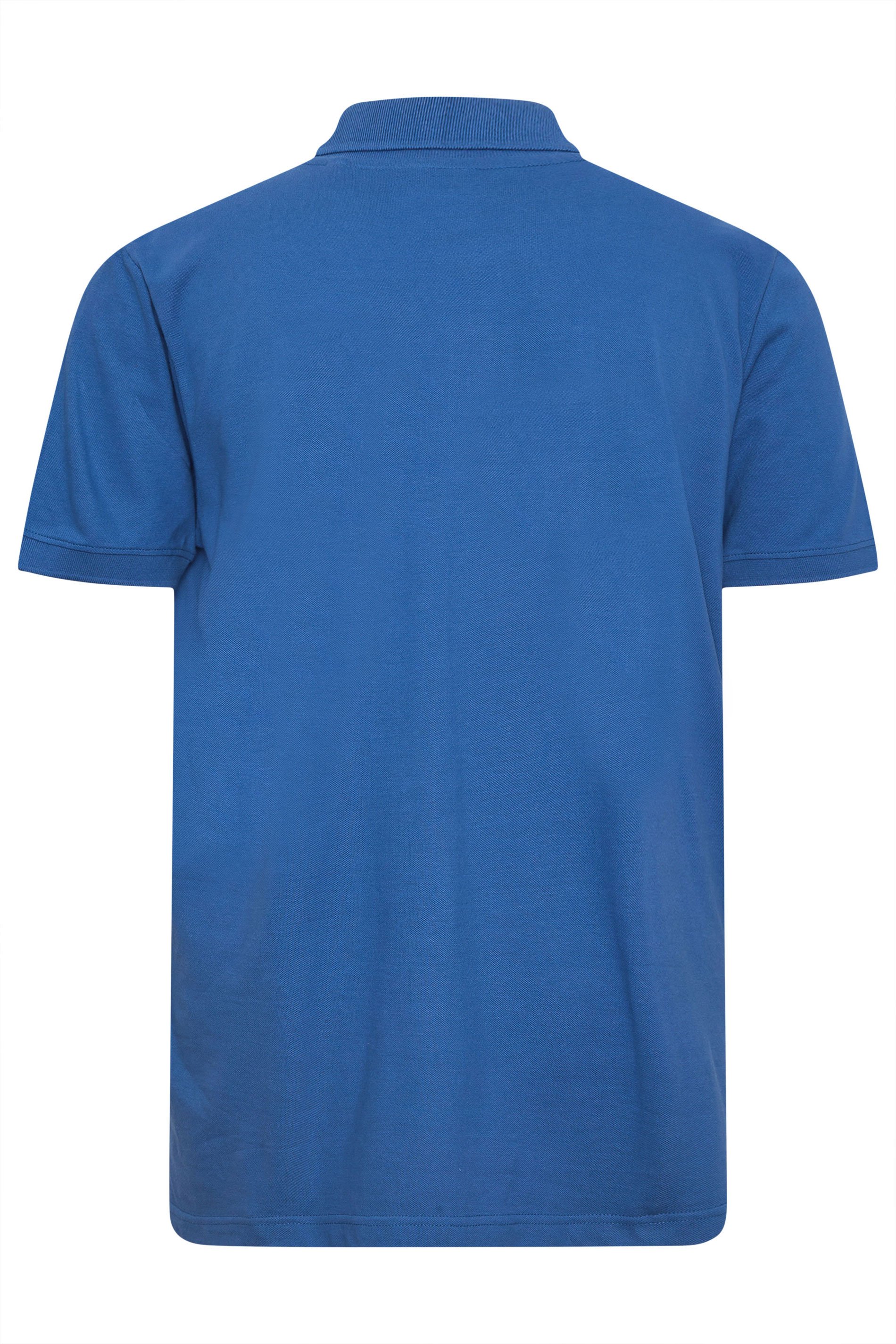 BadRhino Big & Tall Royal Blue Polo Shirt | BadRhino 8