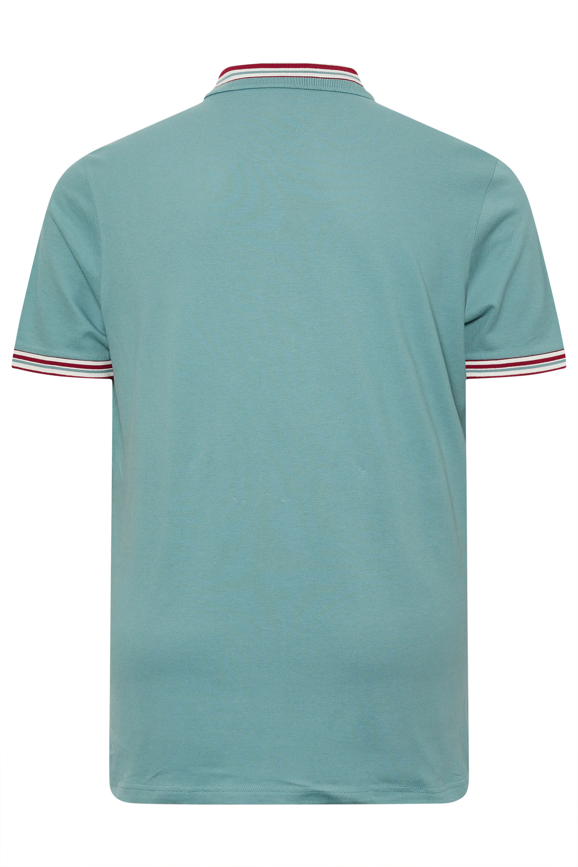 BEN SHERMAN Big & Tall Blue Polo Shirt | BadRhino 5