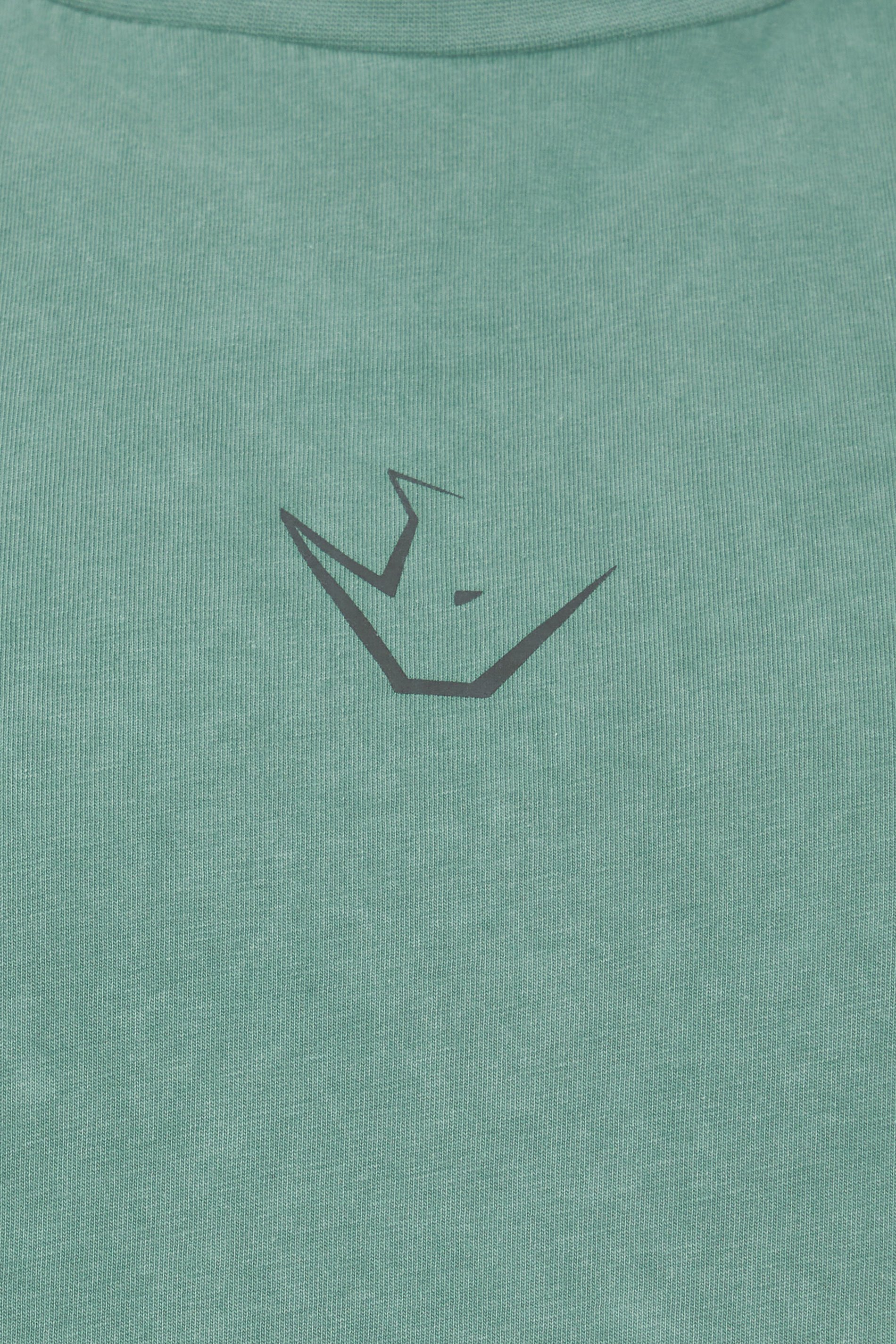 IronRhino Big & Tall Green Acid Wash Muscle Vest | BadRhino 4