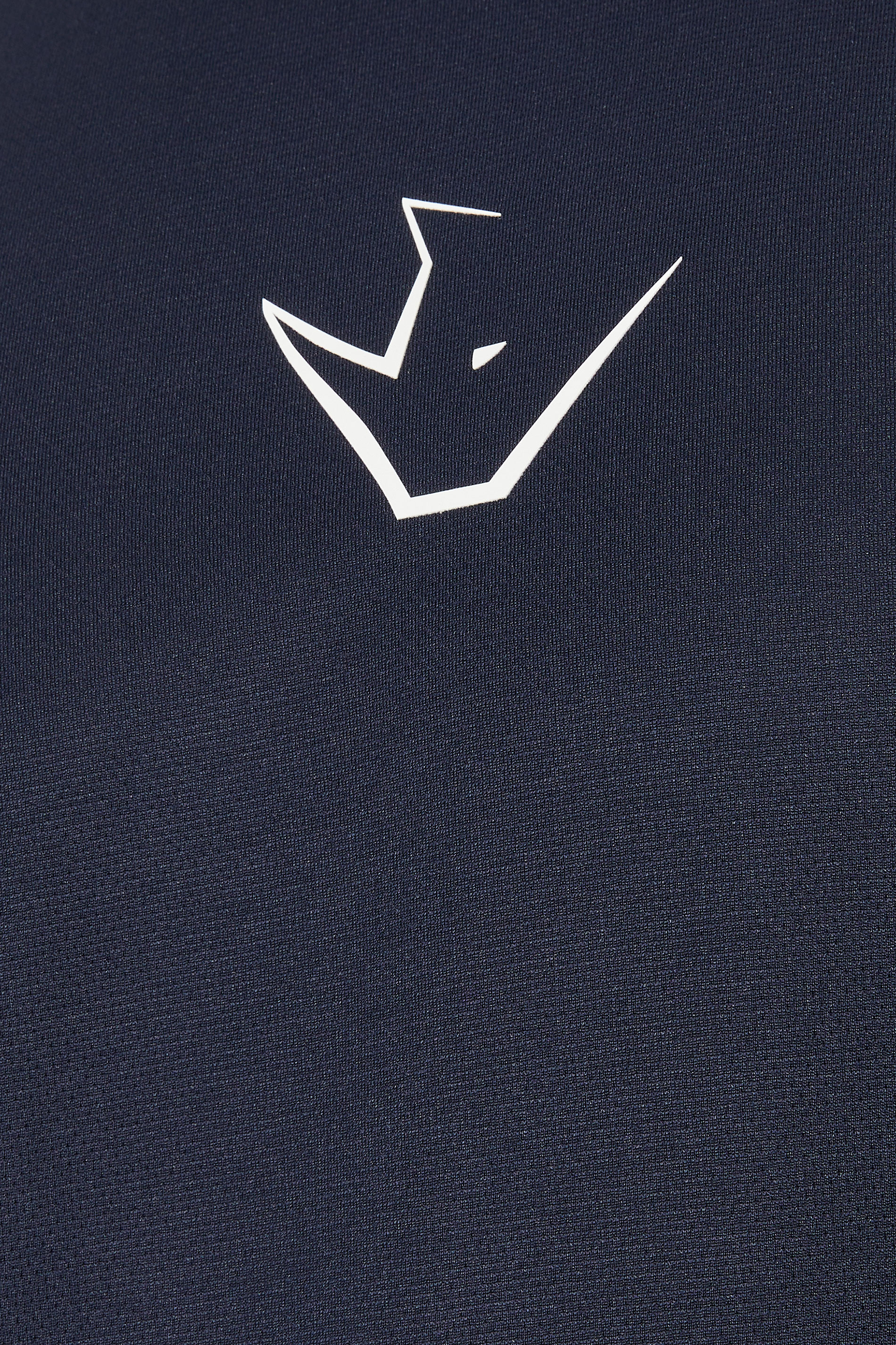 IronRhino Big & Tall Navy Blue Performance Long Sleeve T-Shirt | BadRhino 3