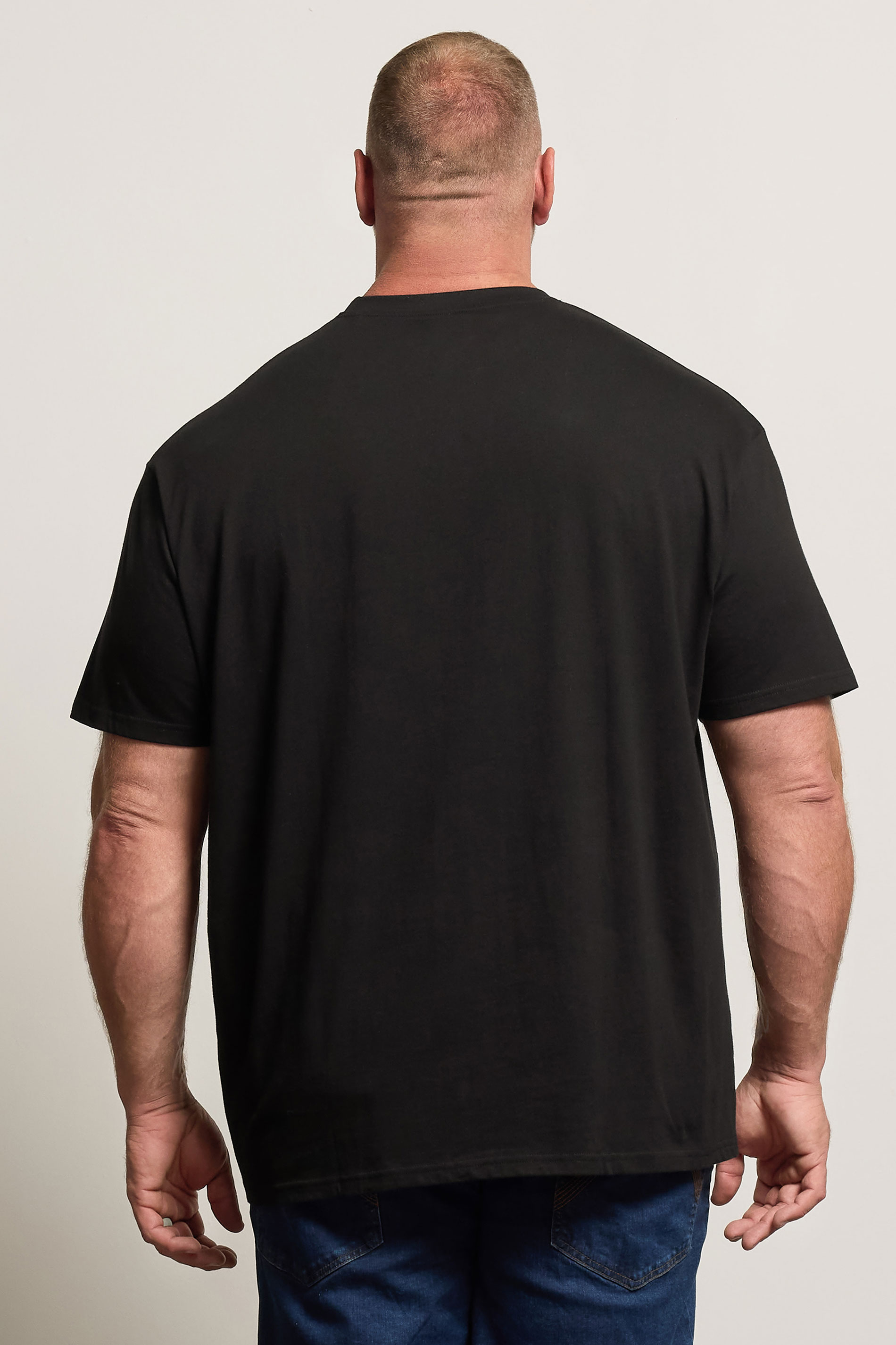 BadRhino Big & Tall Black Iron Maiden Graphic T-Shirt | BadRhino 3