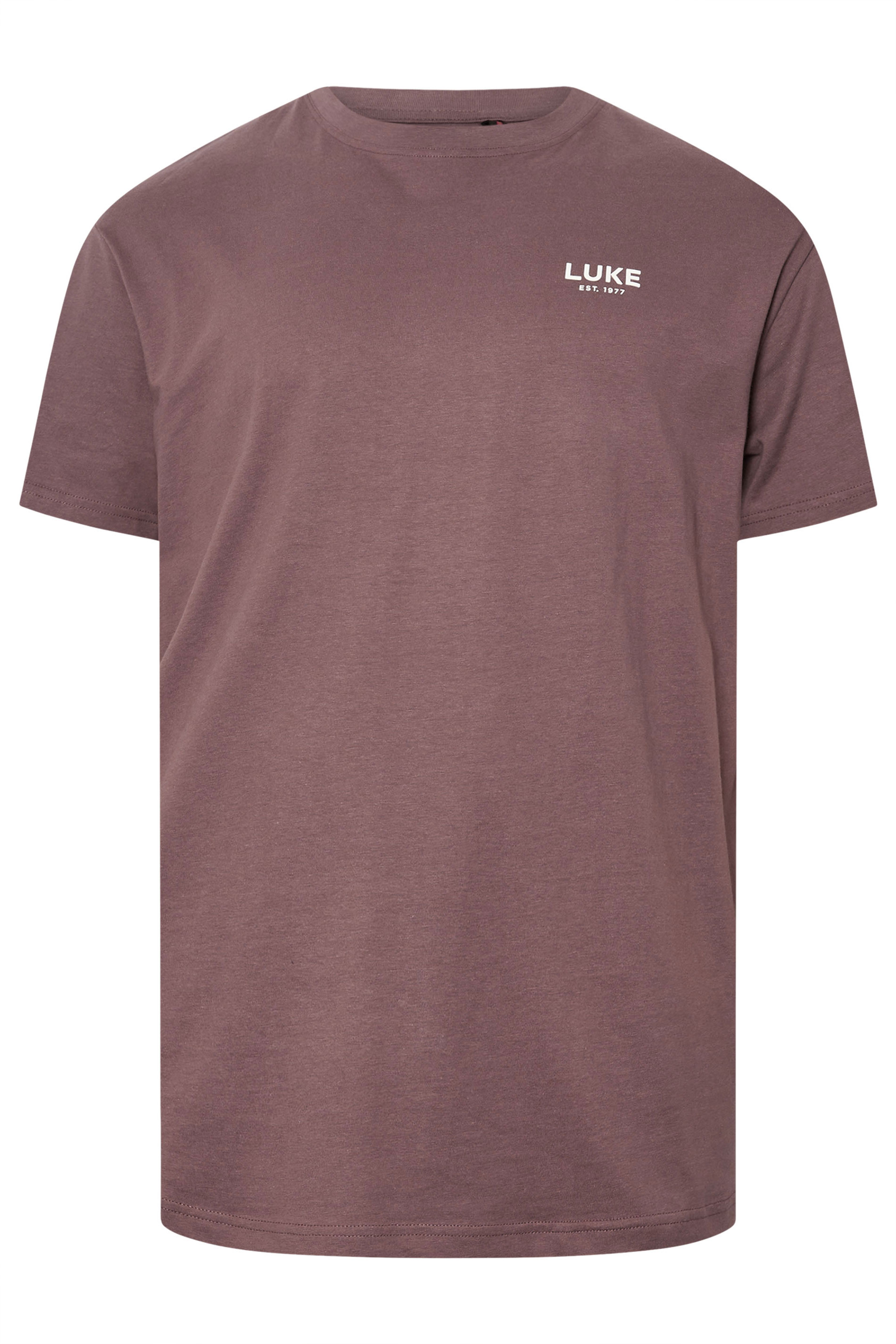 LUKE 1977 Big & Tall Purple Exquisite T-Shirt | BadRhino