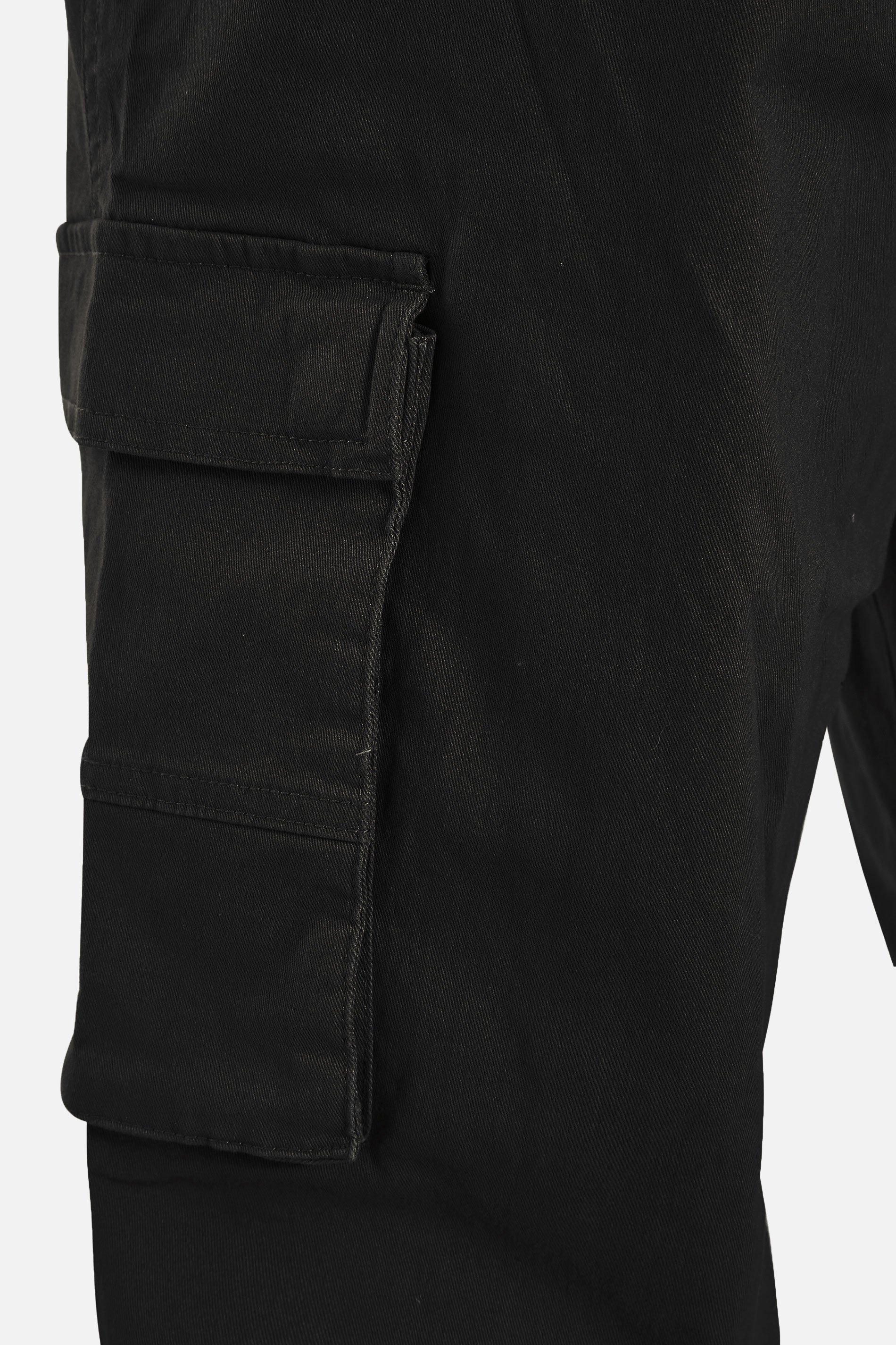BadRhino Black Stretch Cargo Trousers | BadRhino 7