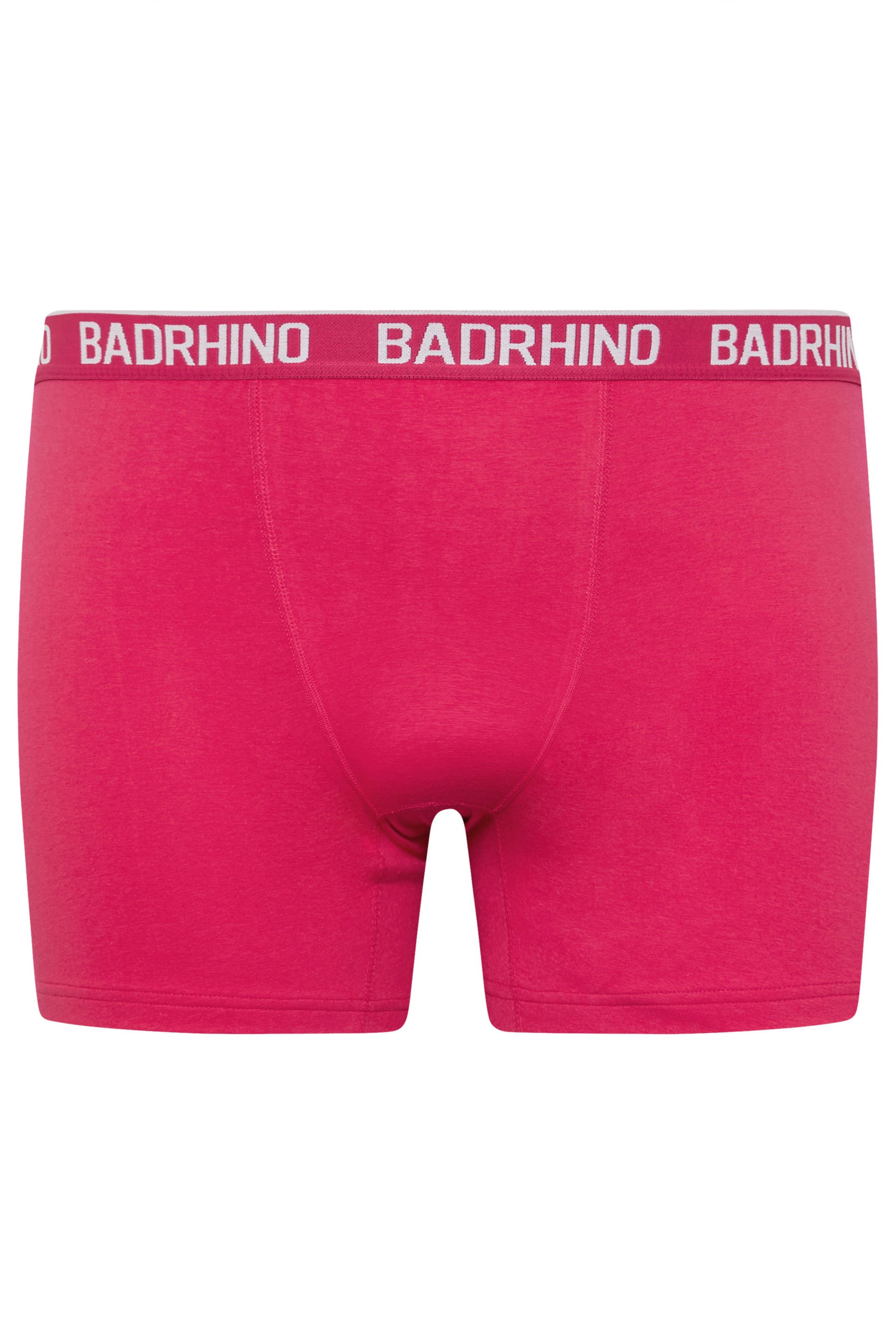 BadRhino 7 PACK Orange & Black Boxers | BadRhino 10