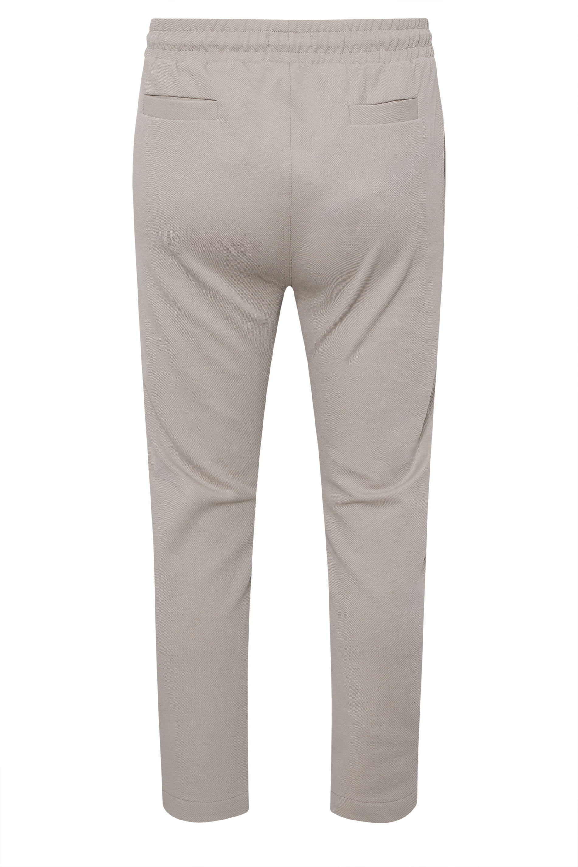 BadRhino Big & Tall Natural Brown Textured Jersey Joggers | BadRhino 7