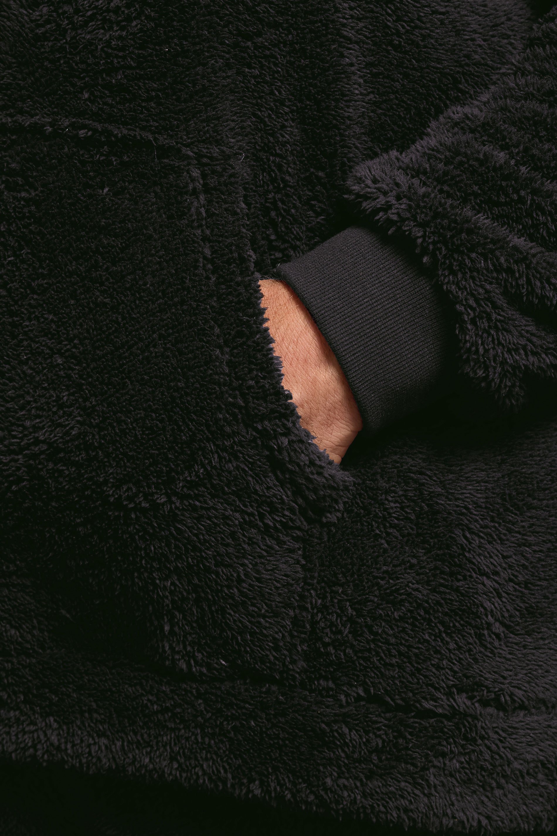 BadRhino Big & Tall Black Batman Super Soft Fleece Lounge Set | BadRhino 5