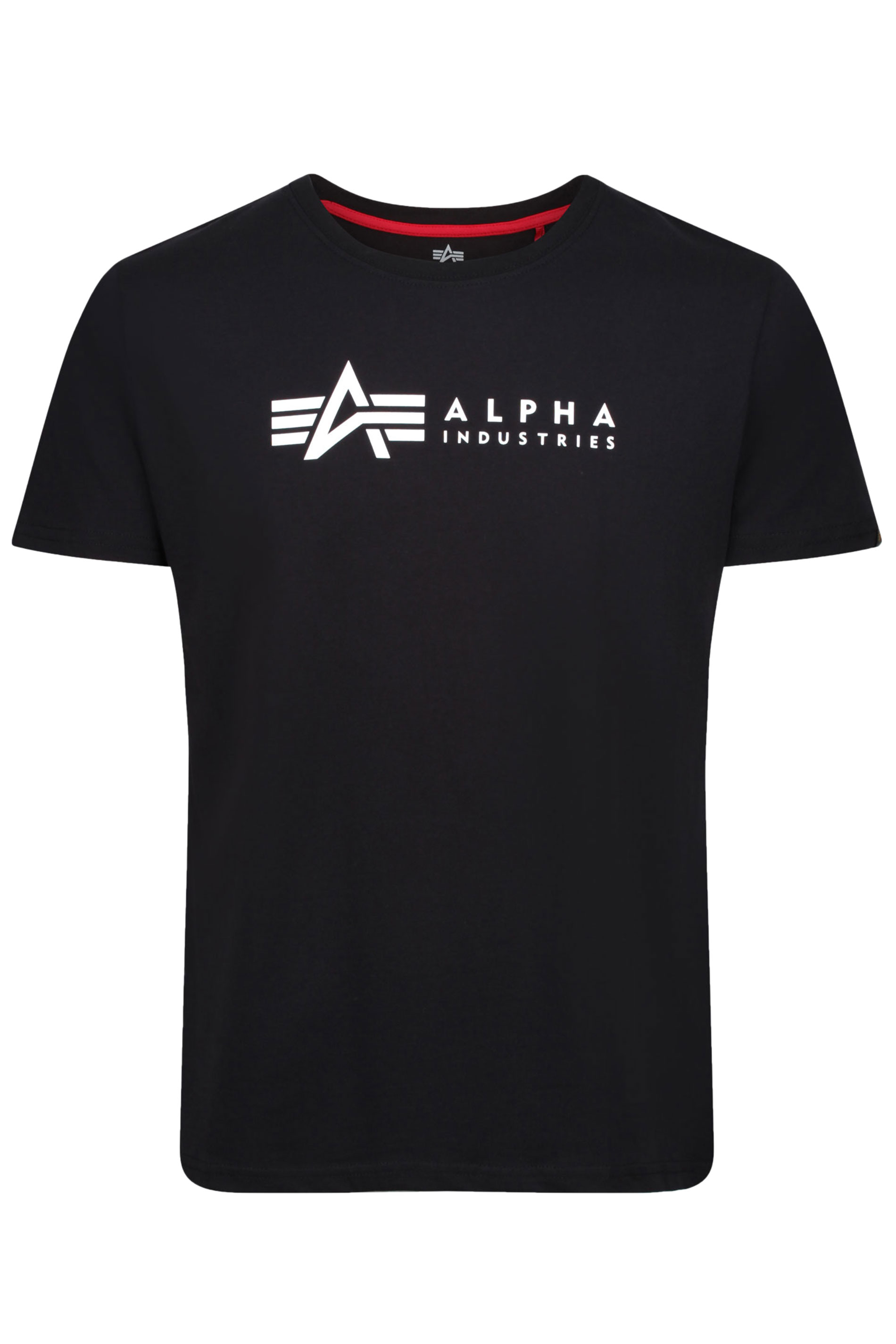ALPHA INDUSTRIES | Black PACK Logo BadRhino T-Shirts 2