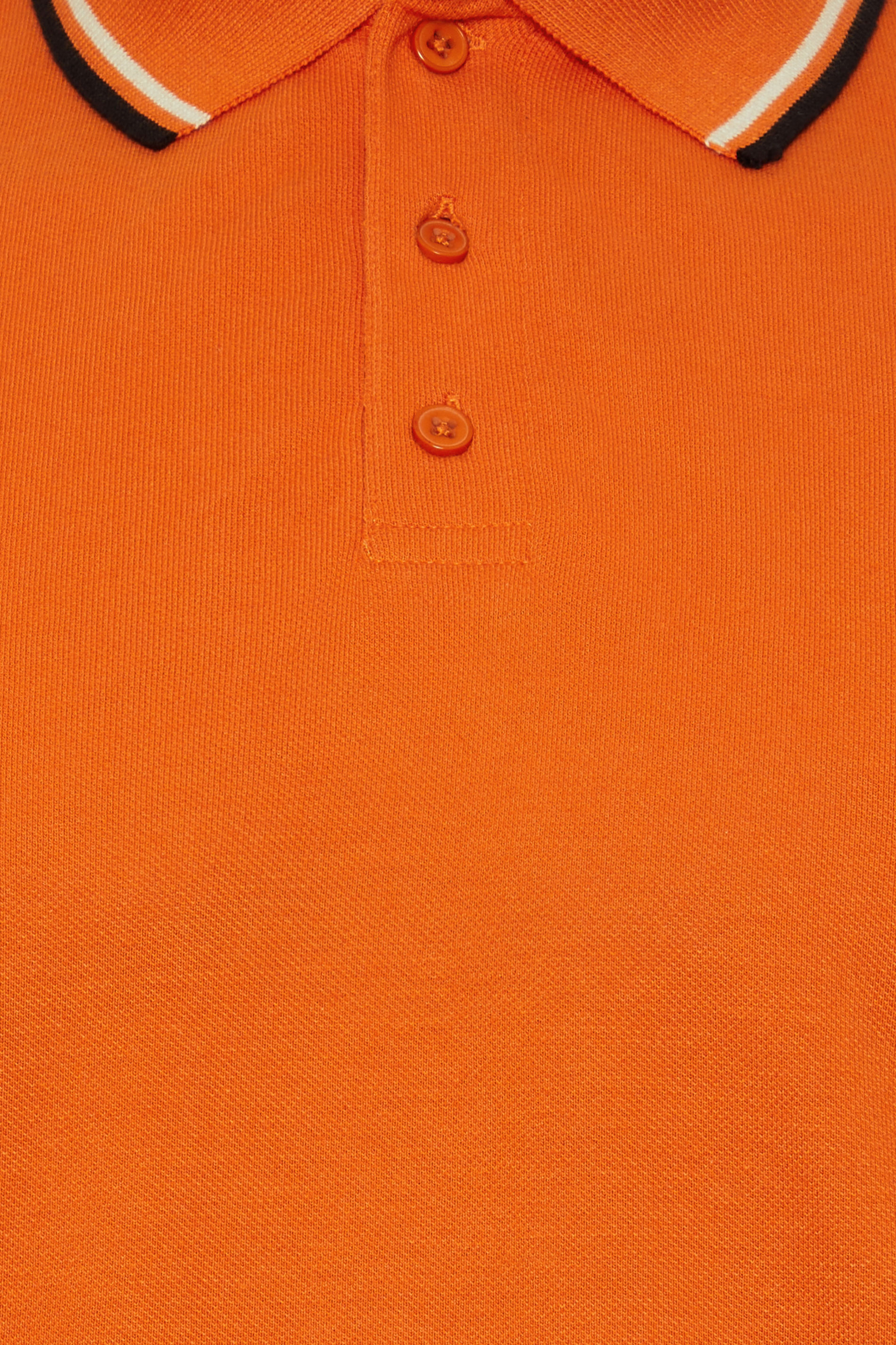 BadRhino Big & Tall Orange Tipped Polo Shirt | BadRhino  6