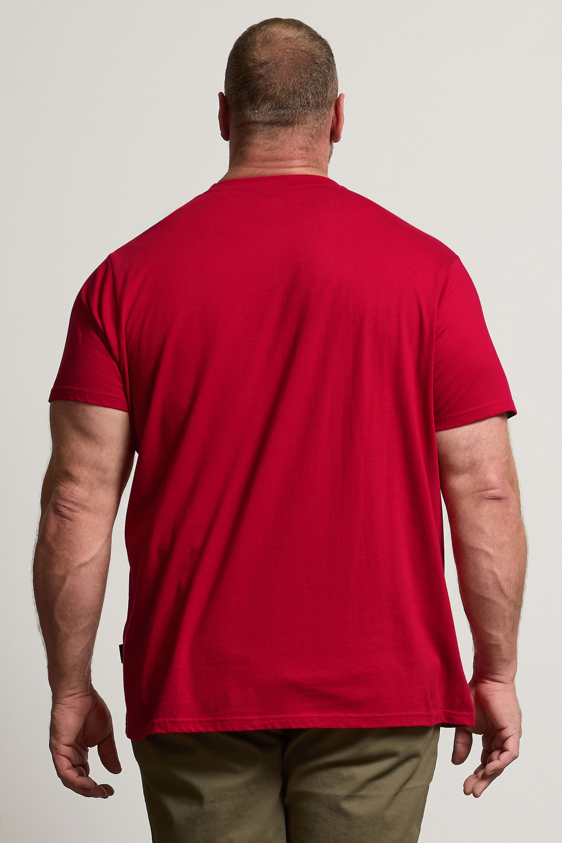 BadRhino Big & Tall Red Camper Graphic T-Shirt | BadRhino 3