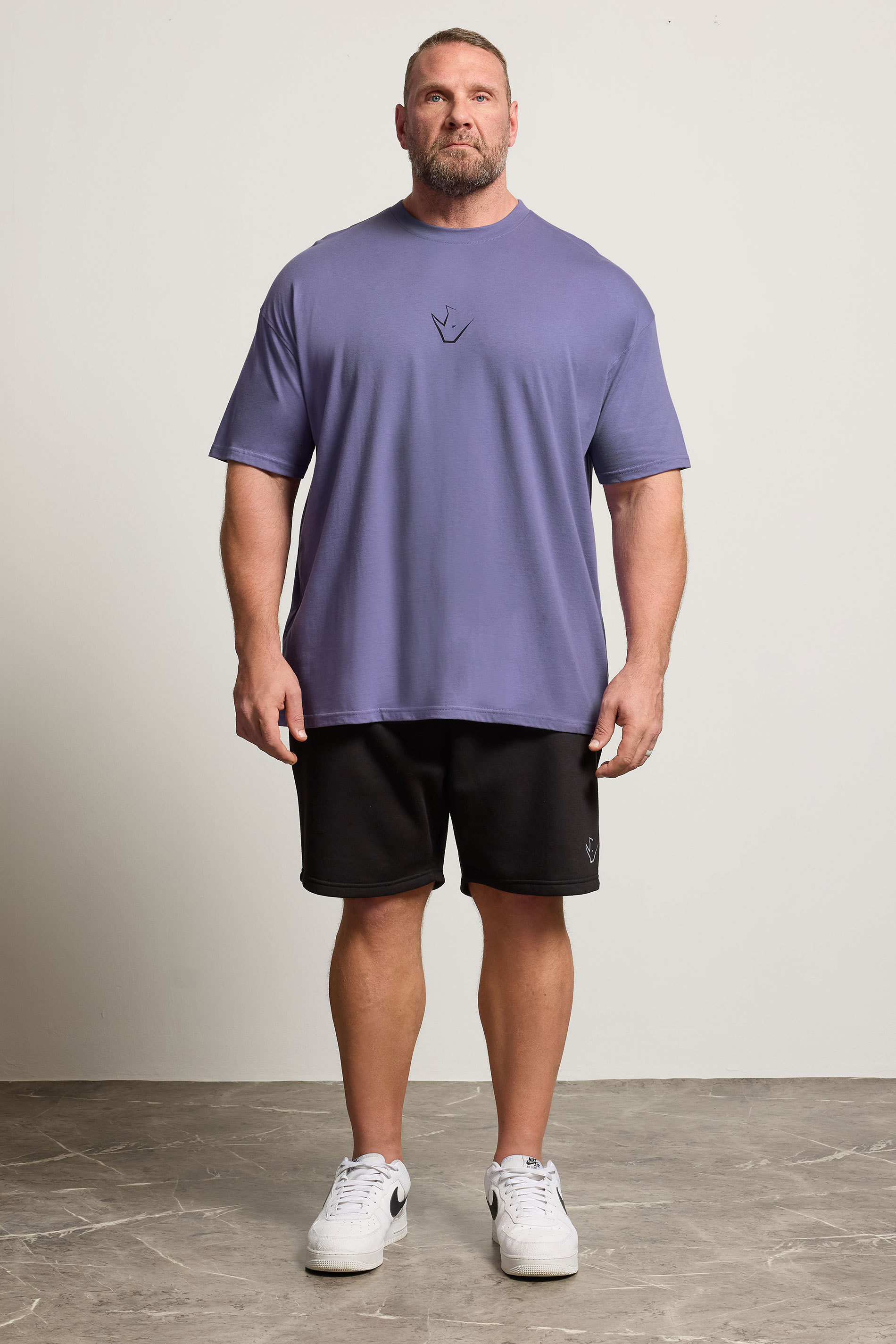 IronRhino Big & Tall Purple Powerhouse T-Shirt | IronRhino 5