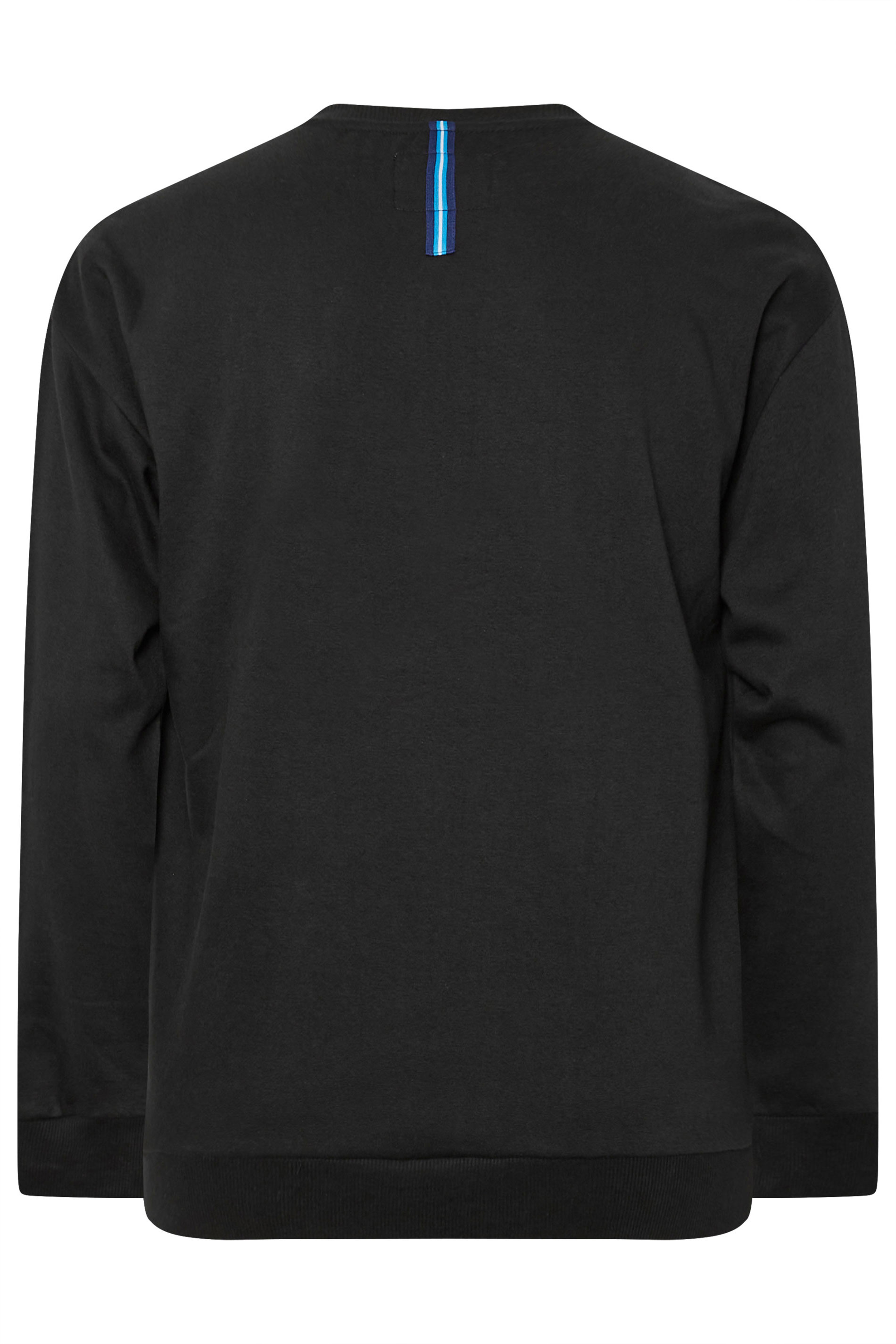 BadRhino Big & Tall Black Workwear Crew Neck Sweatshirt | BadRhino  8