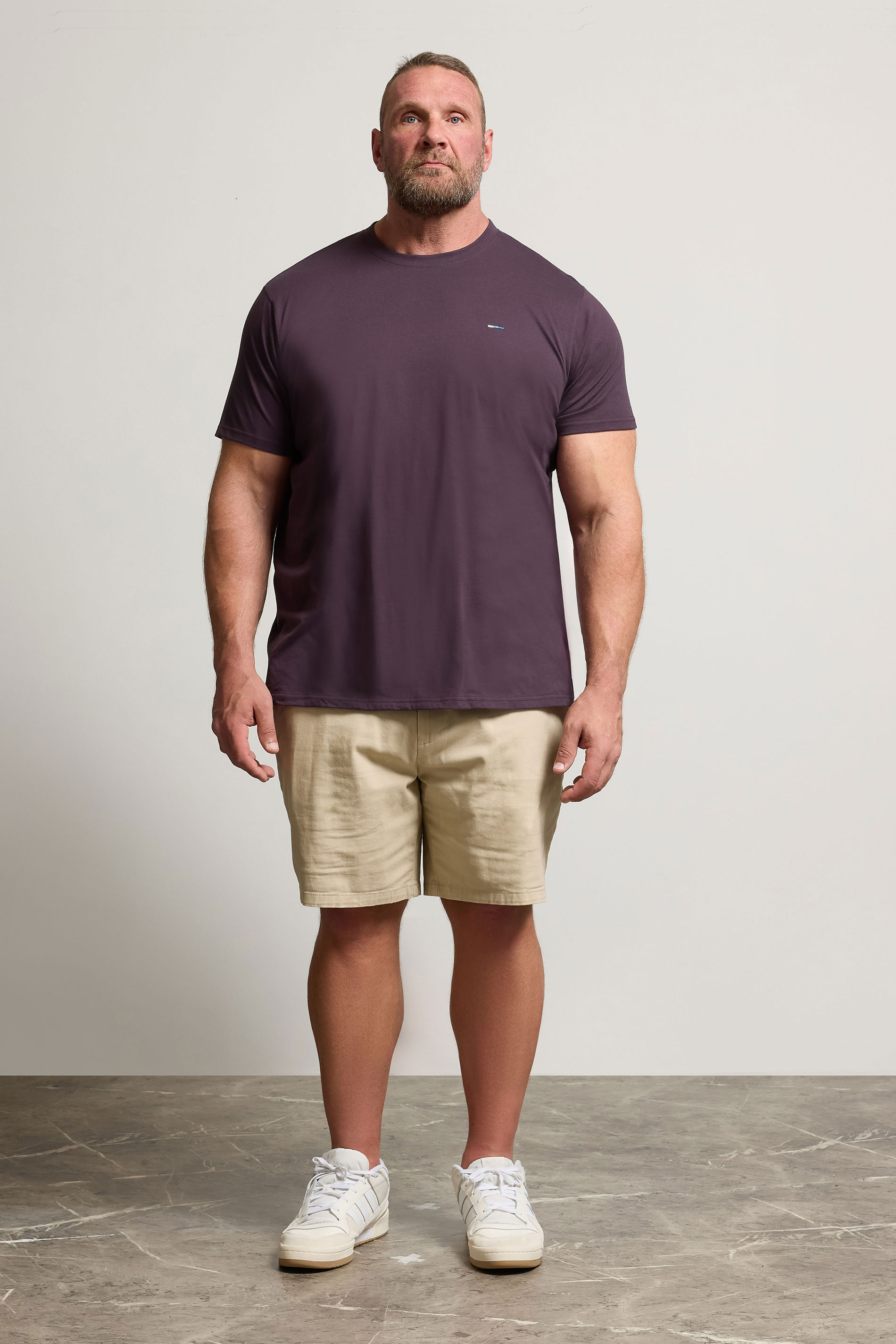 BadRhino Big & Tall Plum Purple Core T-Shirt | BadRhino 2