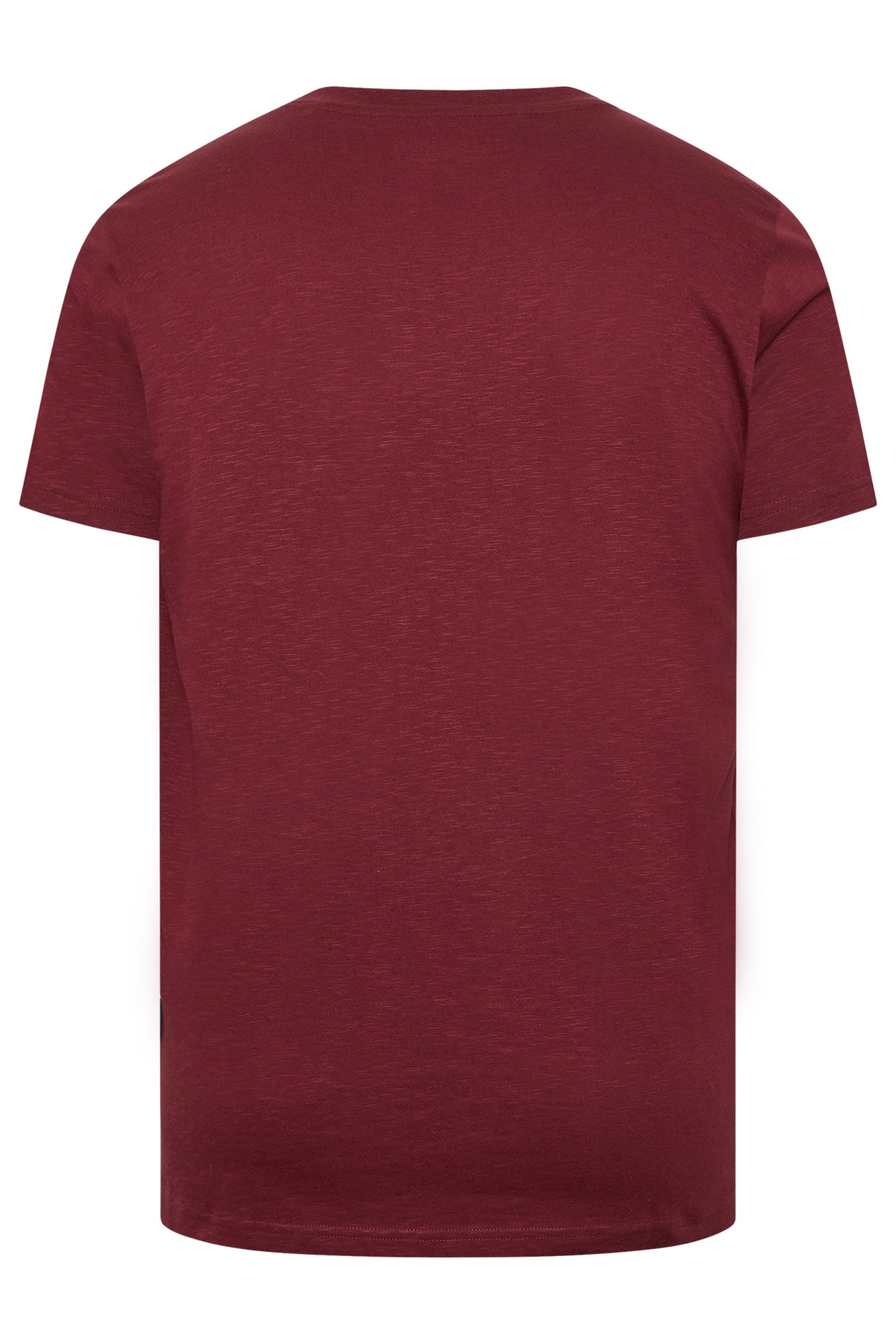 BadRhino Big & Tall Red Flower Pocket T-Shirt | BadRhino 6