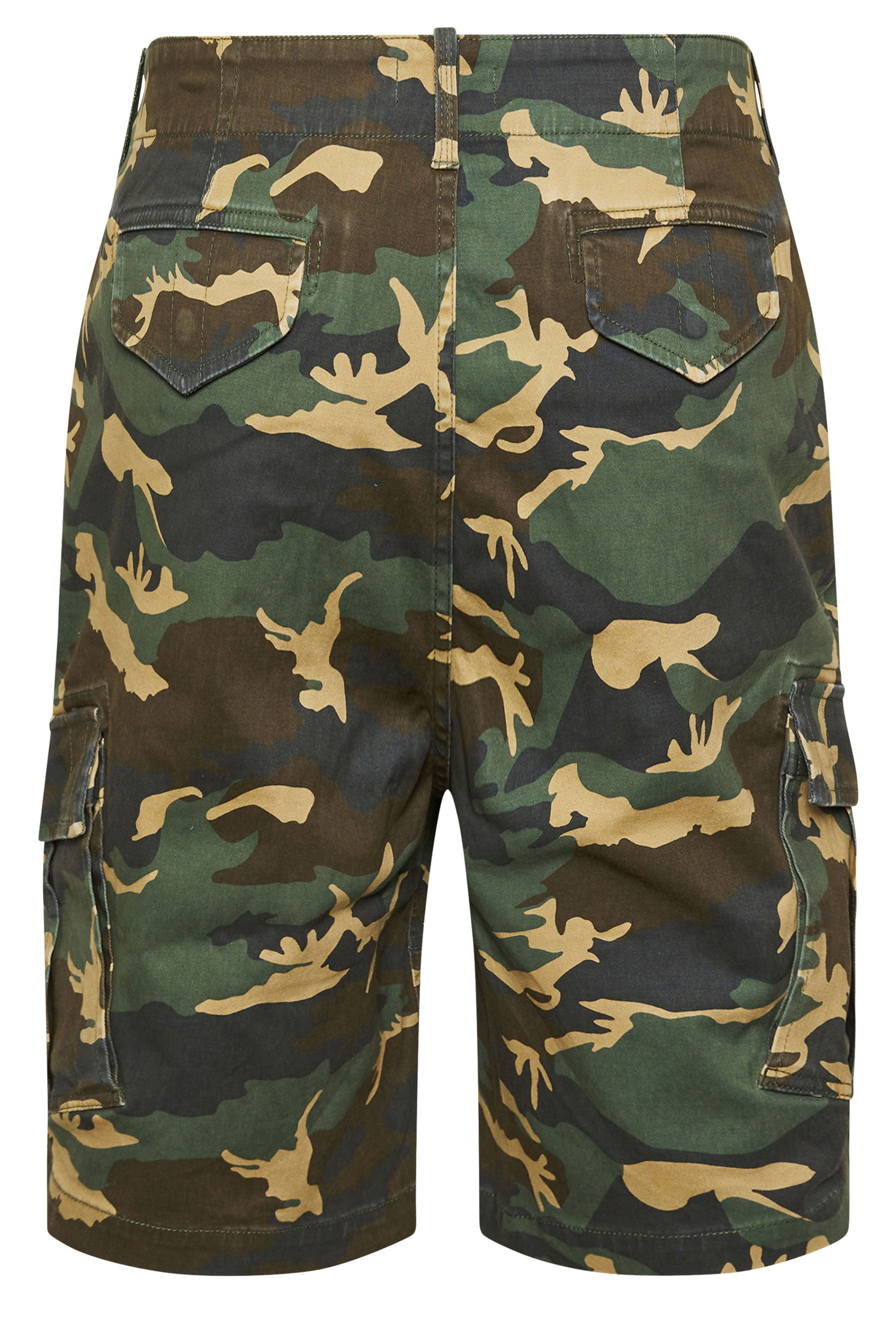 BadRhino Big & Tall Brown Camo Cargo Shorts | BadRhino 6