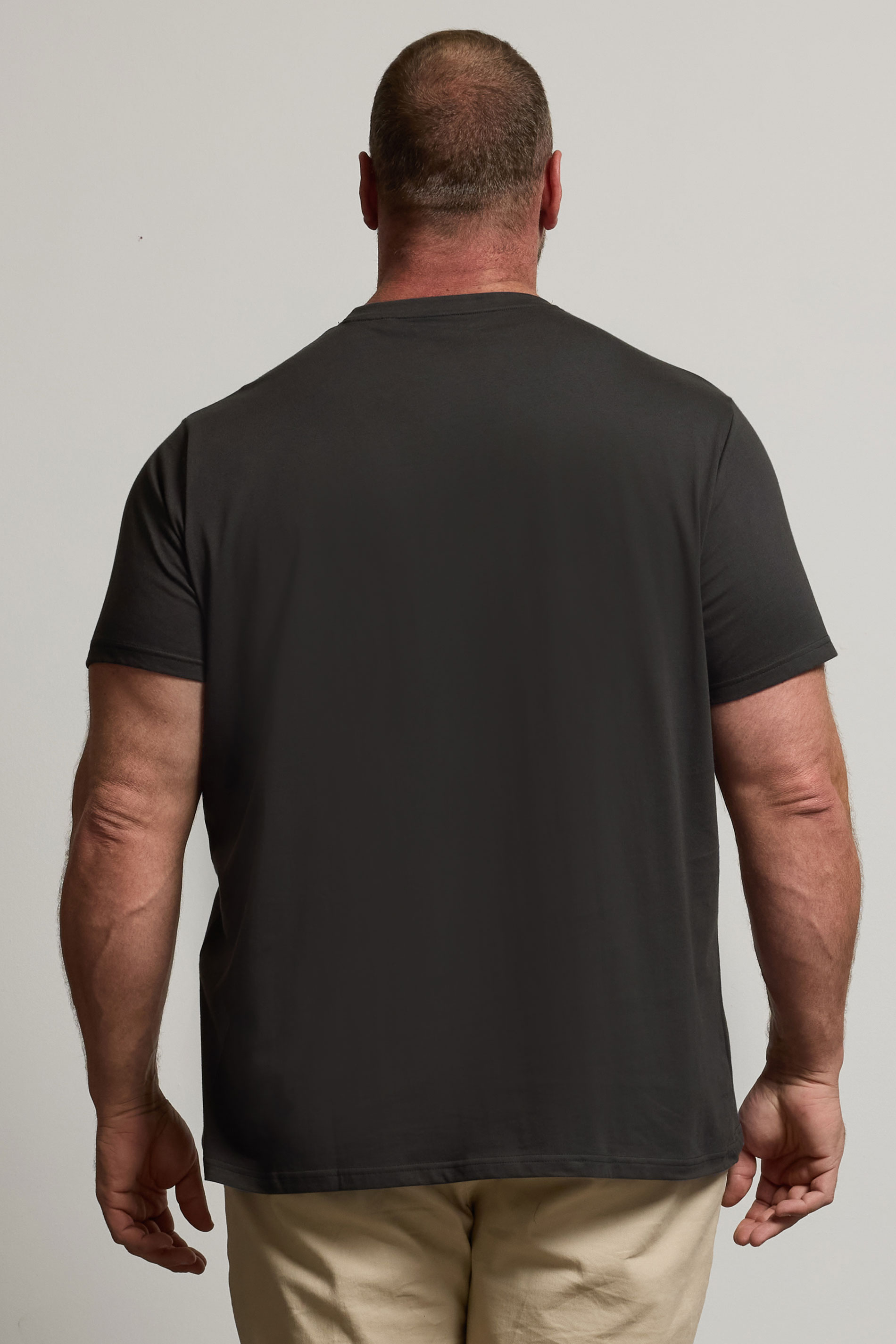 BadRhino Big & Tall Dark Grey Core T-Shirt | BadRhino 3