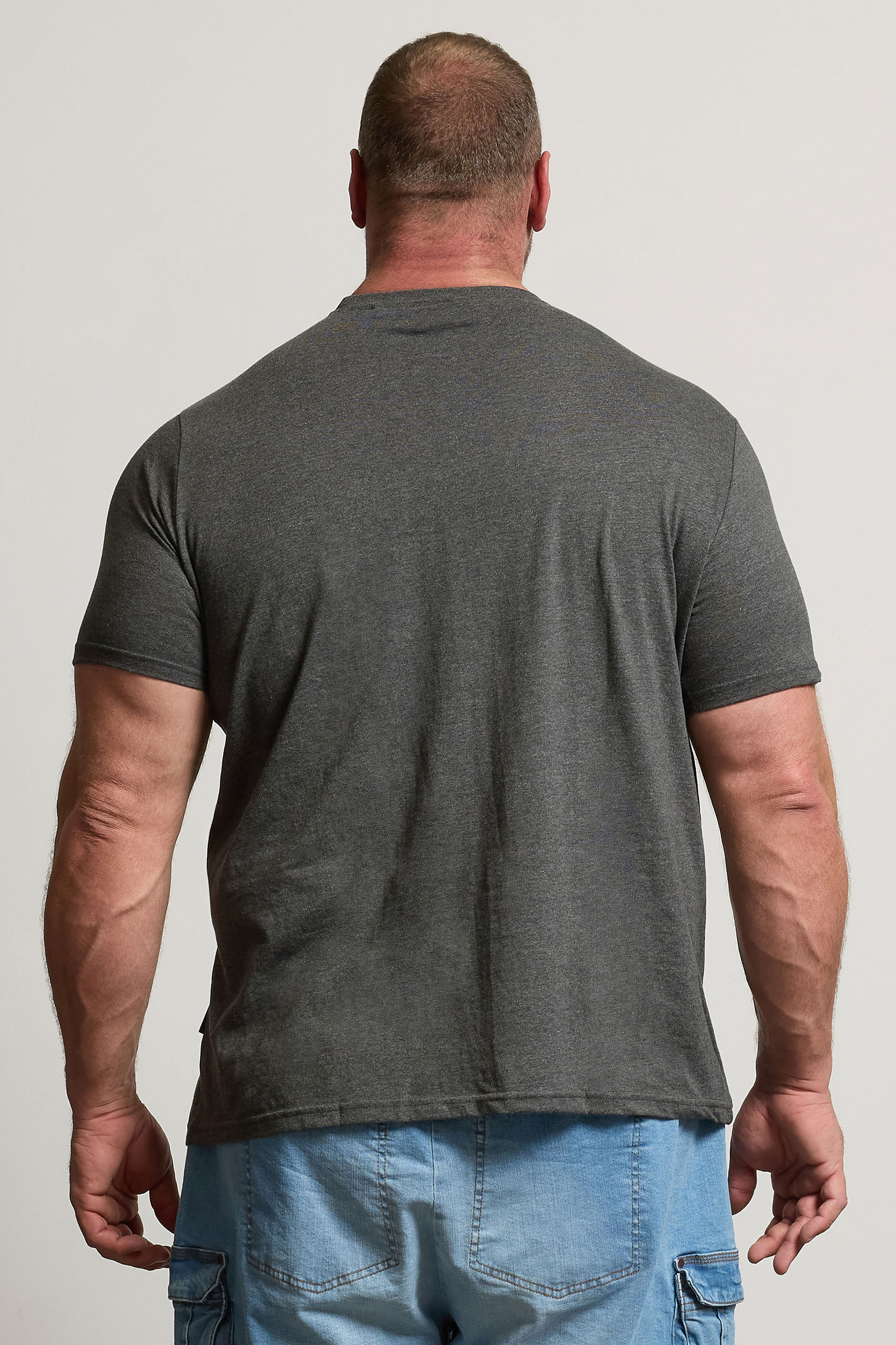 BadRhino Big & Tall Charcoal Grey 'Lynyrd Skynyrd' Graphic T-Shirt | BadRhino 3