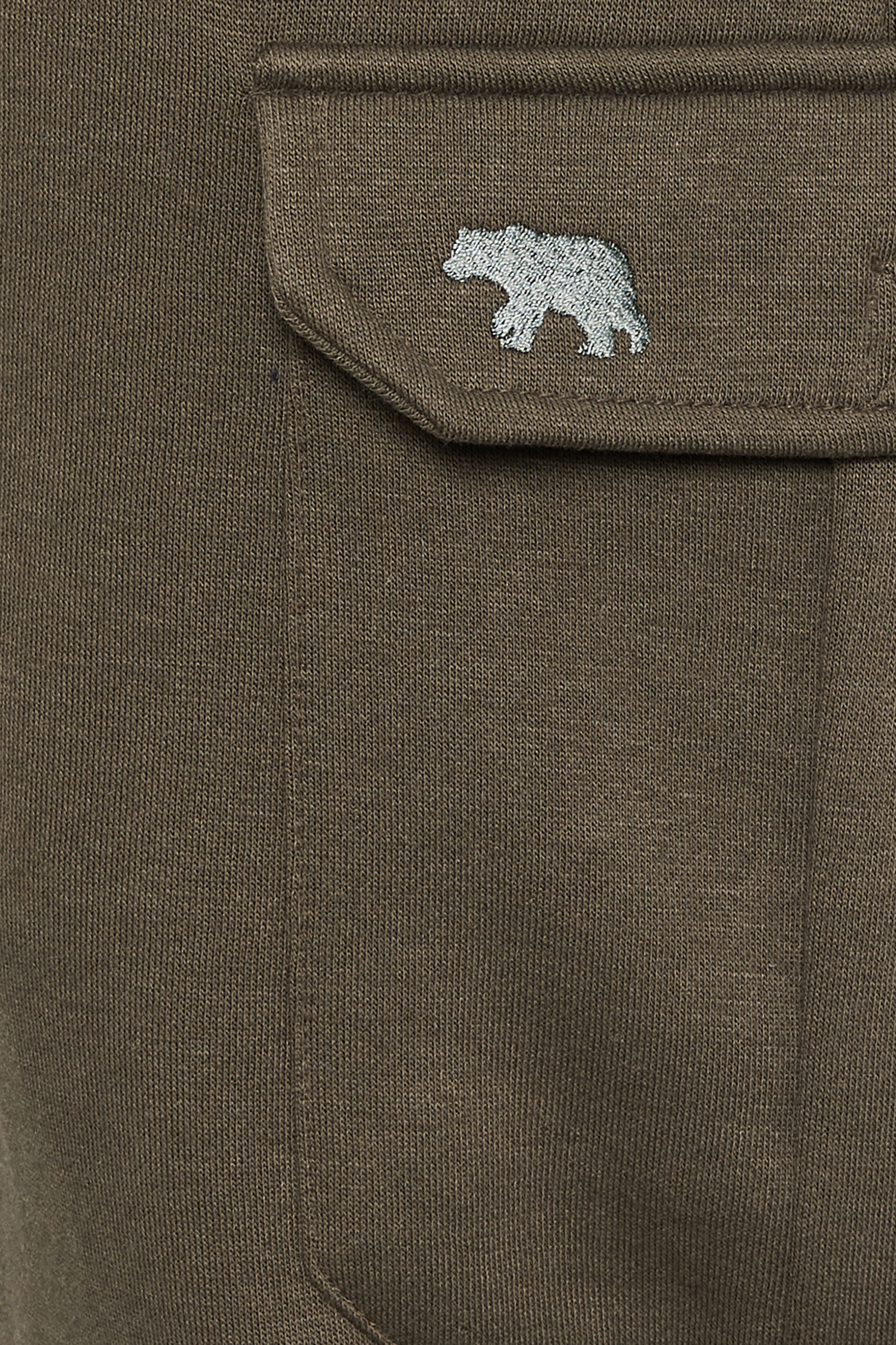 D555 Big & Tall Khaki Green Cargo Cuffed Joggers | BadRhino 3