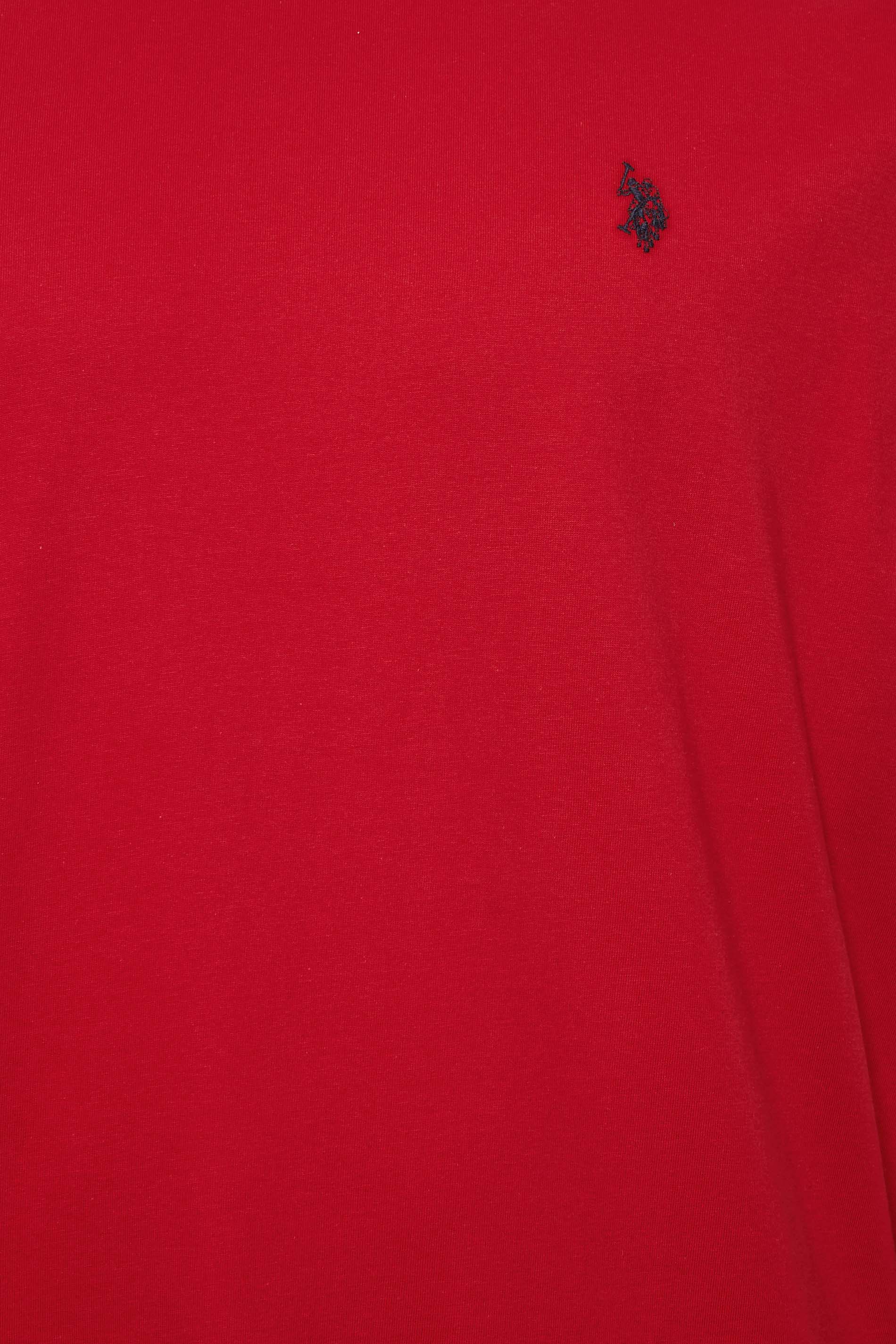 U.S. POLO ASSN. Big & Tall Red Core T-Shirt | BadRhino 2