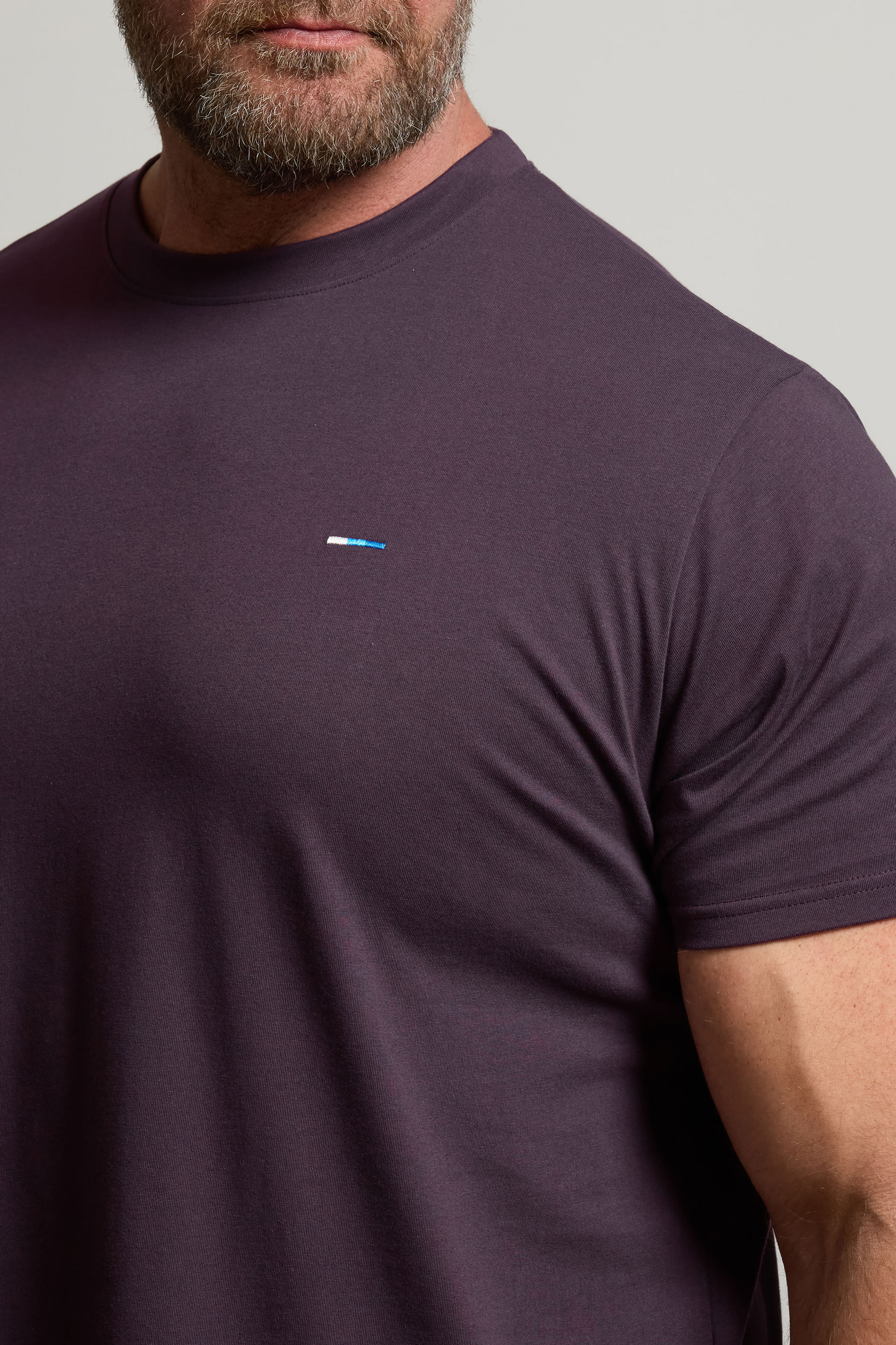 BadRhino Big & Tall 3 PACK Purple & Green Longline Core T-Shirts | BadRhino 5