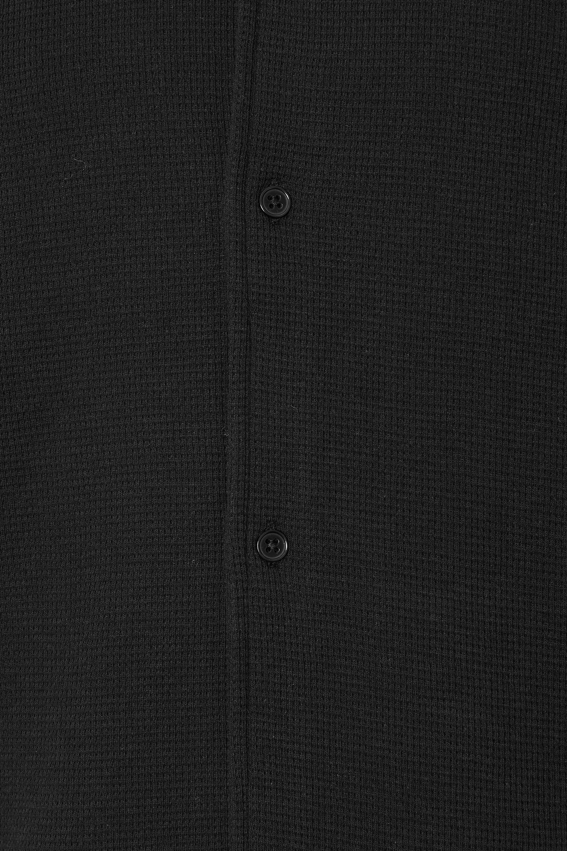 BadRhino Big & Tall Black Short Sleeve Textured Shirt | BadRhino 7