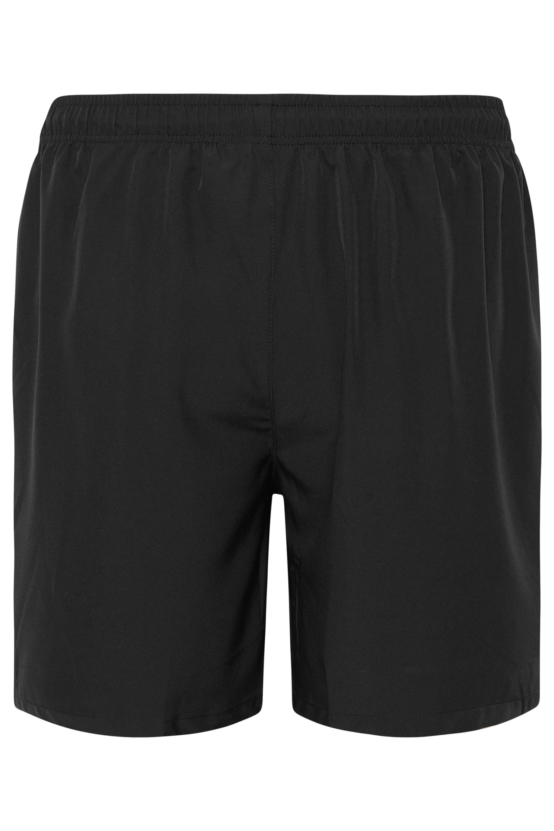 D555 Black Drawstring Swim Shorts | BadRhino 5
