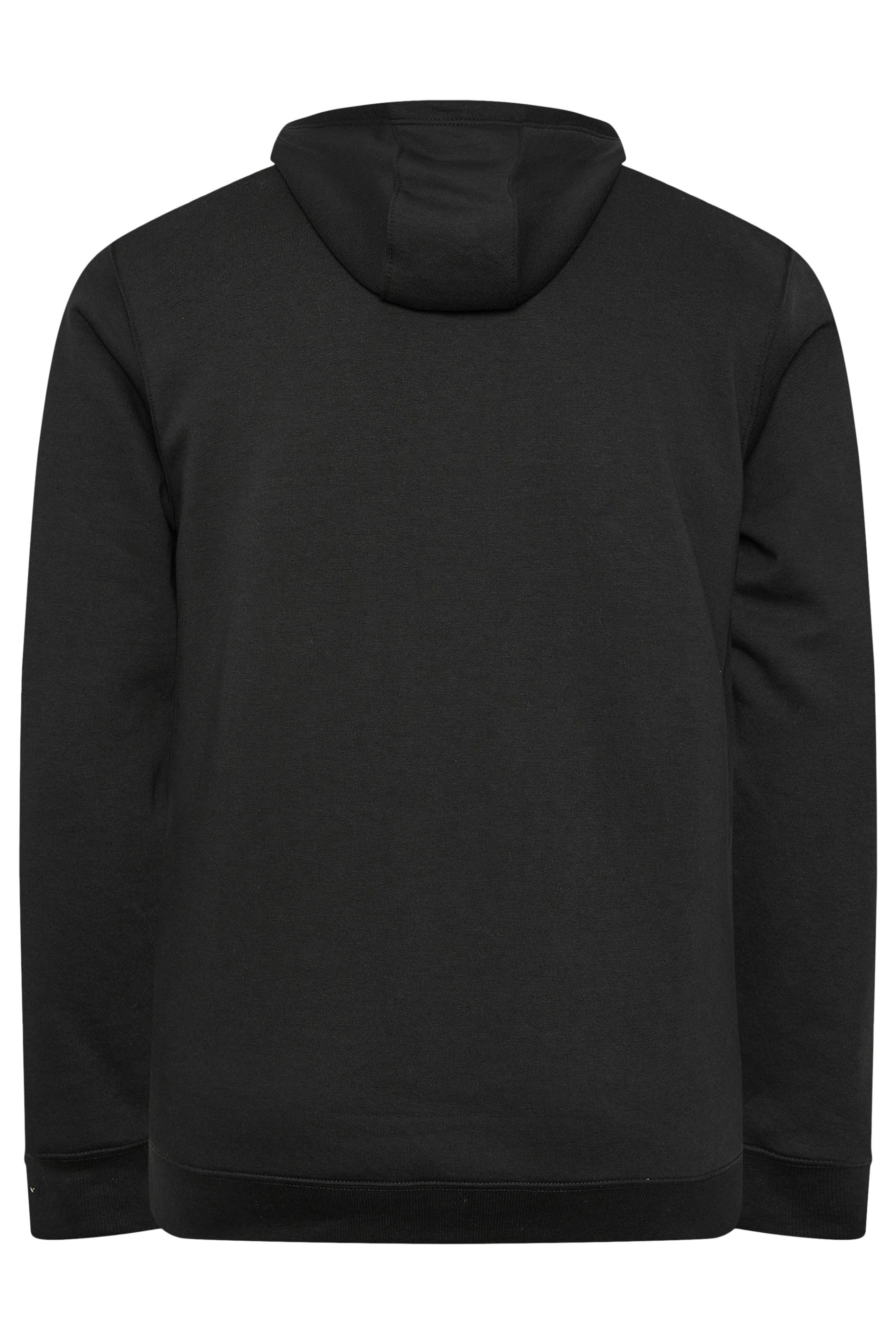 BadRhino Big & Tall Black Eagle Graphic Print Hoodie | BadRhino 7