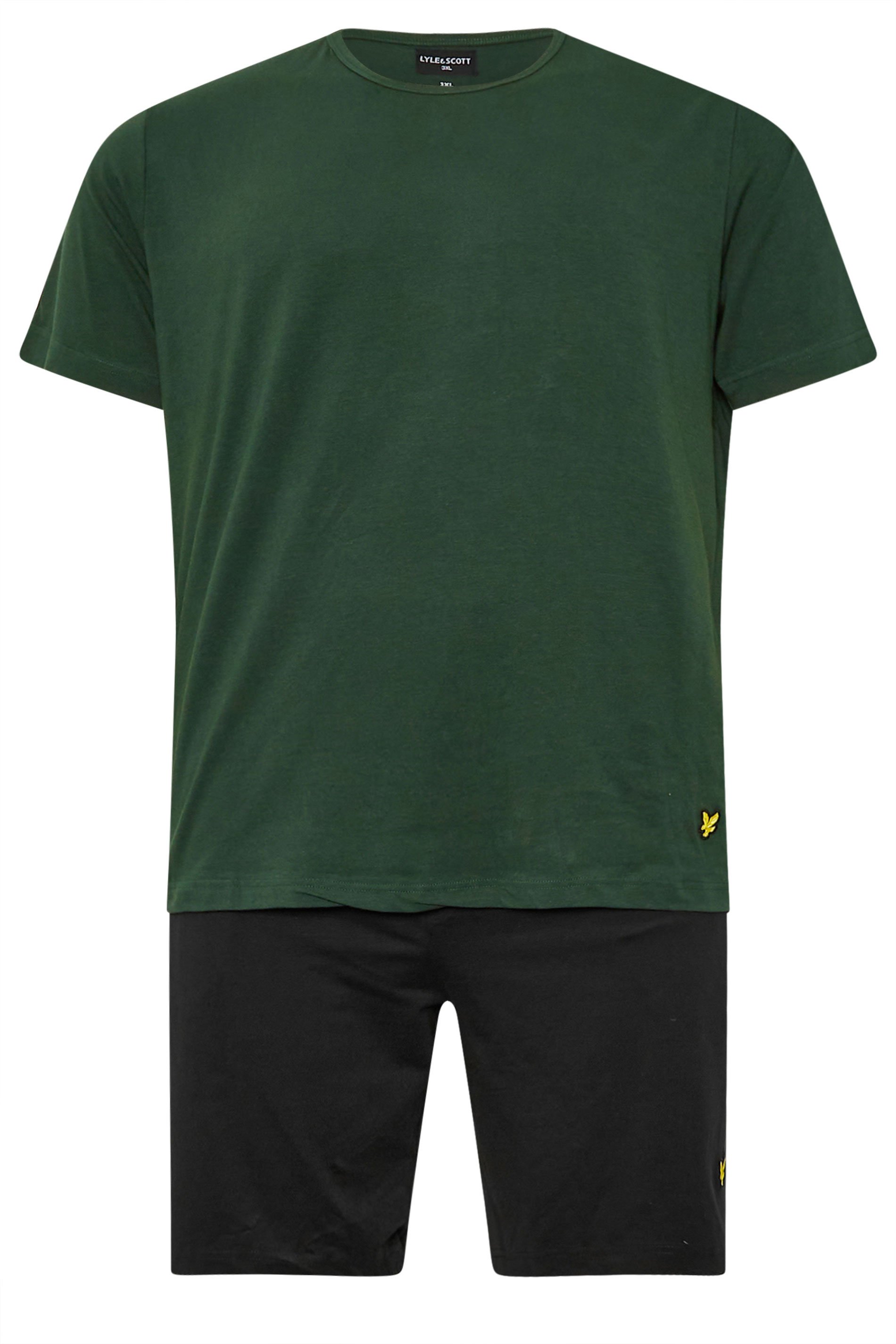 LYLE & SCOTT Black & Dark Green Lounge Set | BadRhino 6