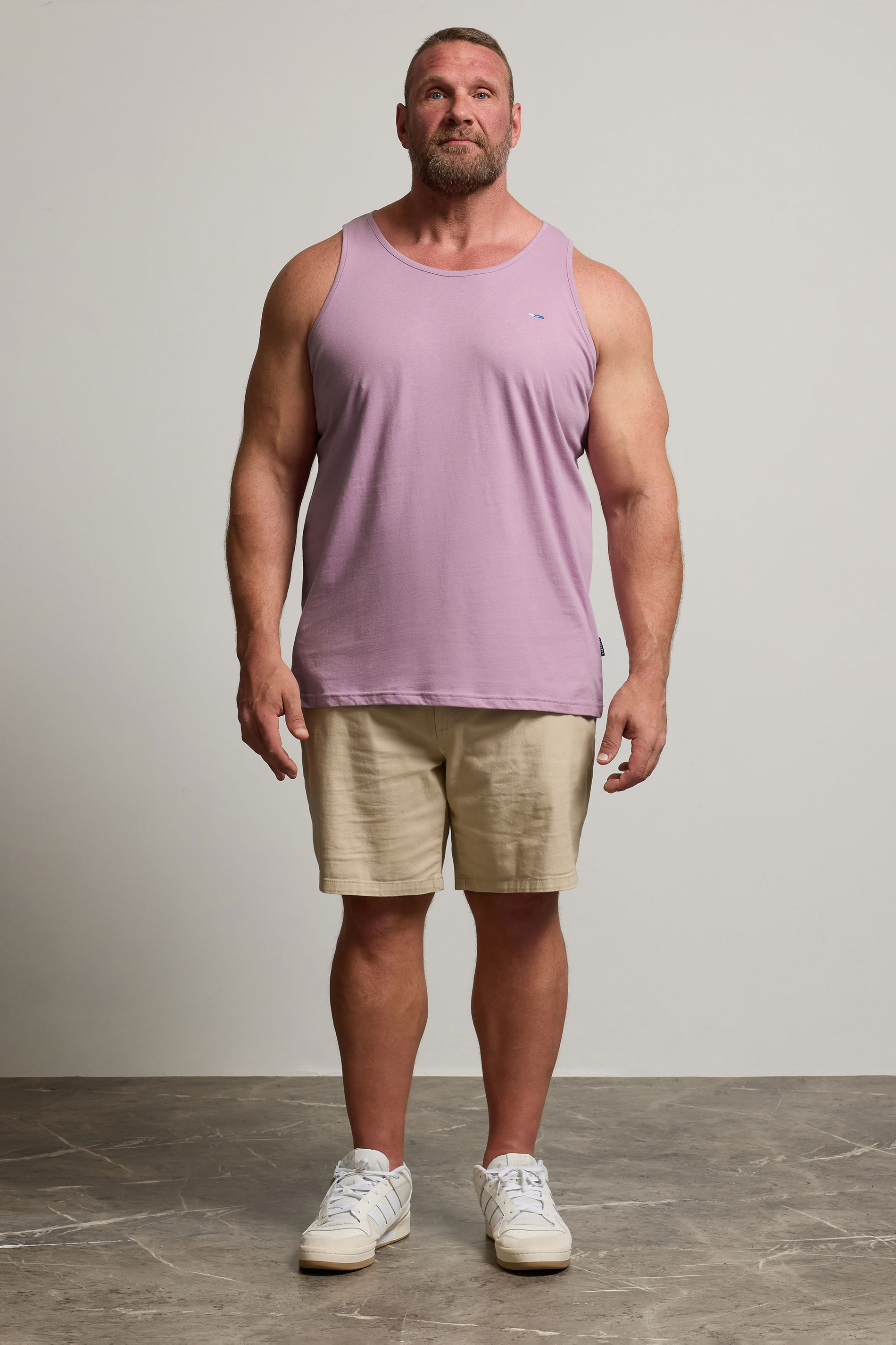 BadRhino Big & Tall Purple Vest Top | BadRhino 3