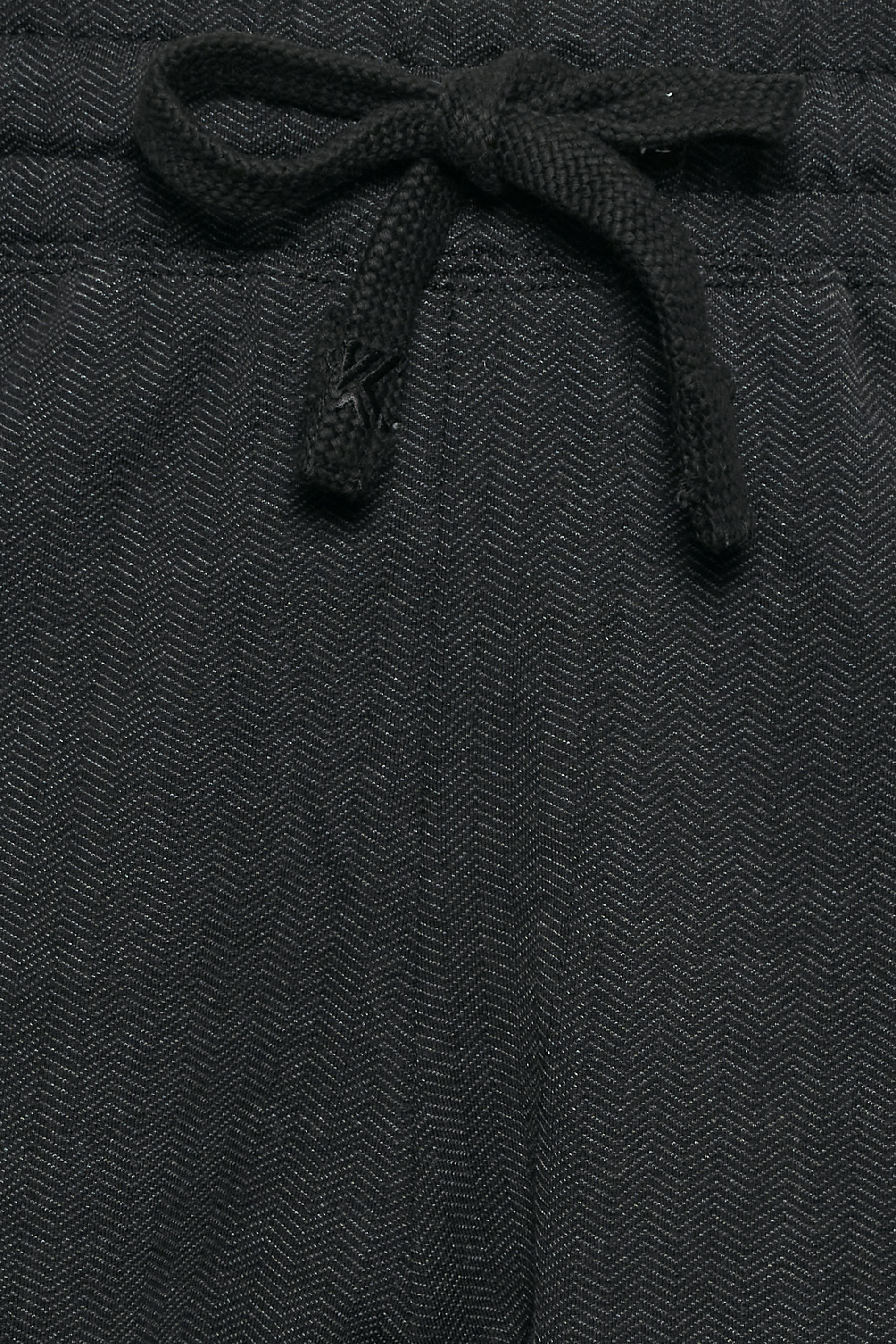 KAM Big & Tall Charcoal Grey Herringbone Shorts | BadRhino  3