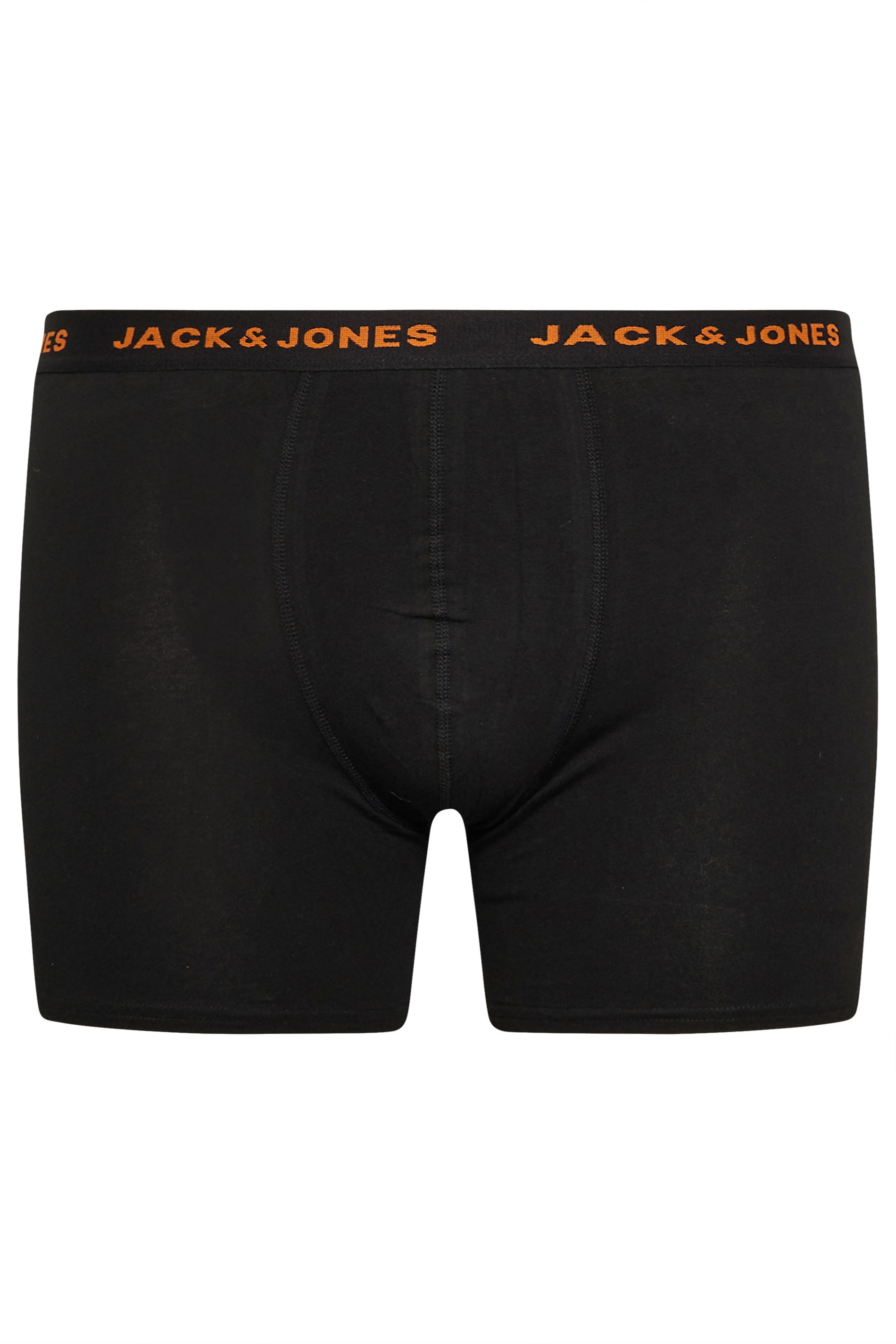JACK & JONES Big & Tall Black 7 Pack Basic Boxers | M&Co 8