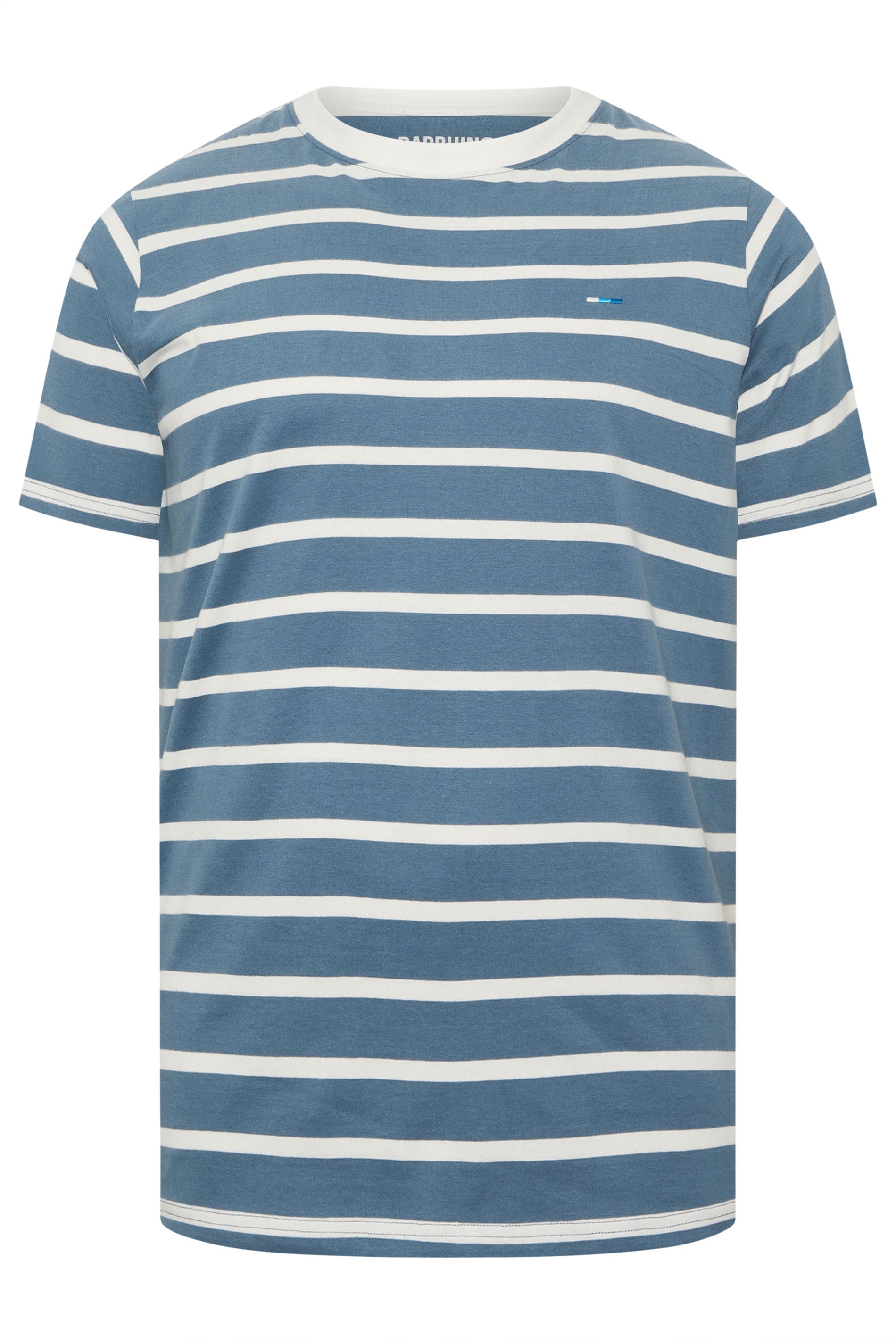 BadRhino Big & Tall Blue Stripe T-Shirt | BadRhino 5