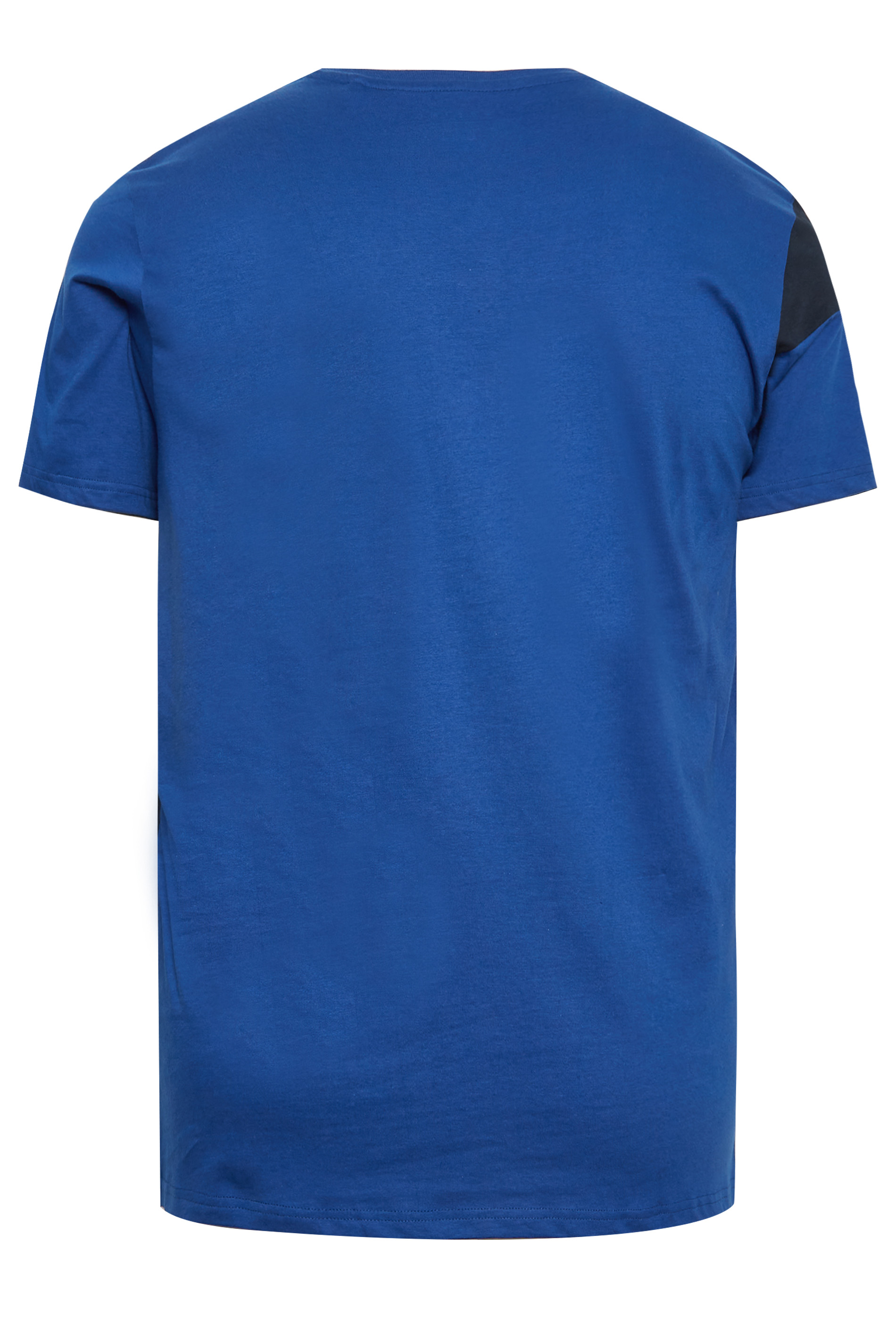 BadRhino Big & Tall Blue Diagonal Stripe T-Shirt | BadRhino