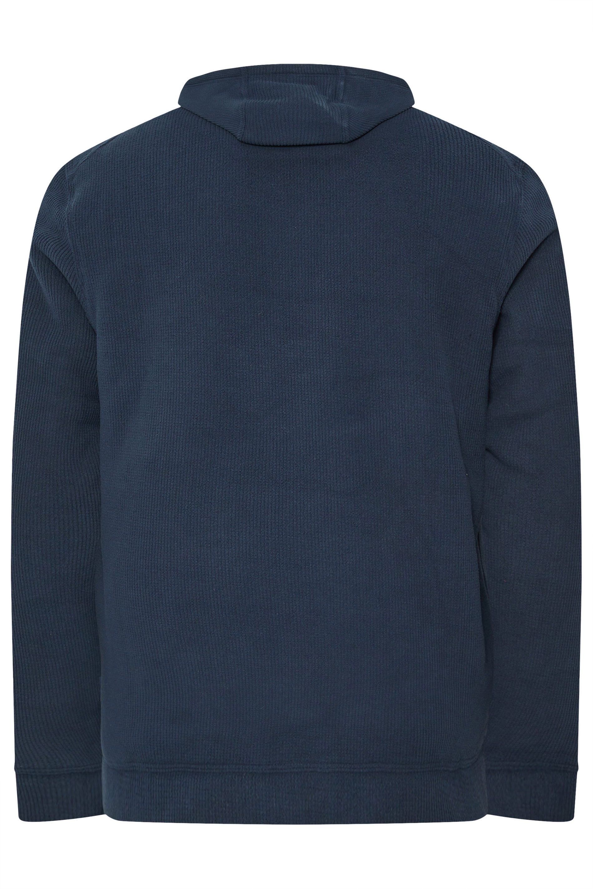 BadRhino Big & Tall Navy Blue Borg Lined Fleece | BadRhino 6