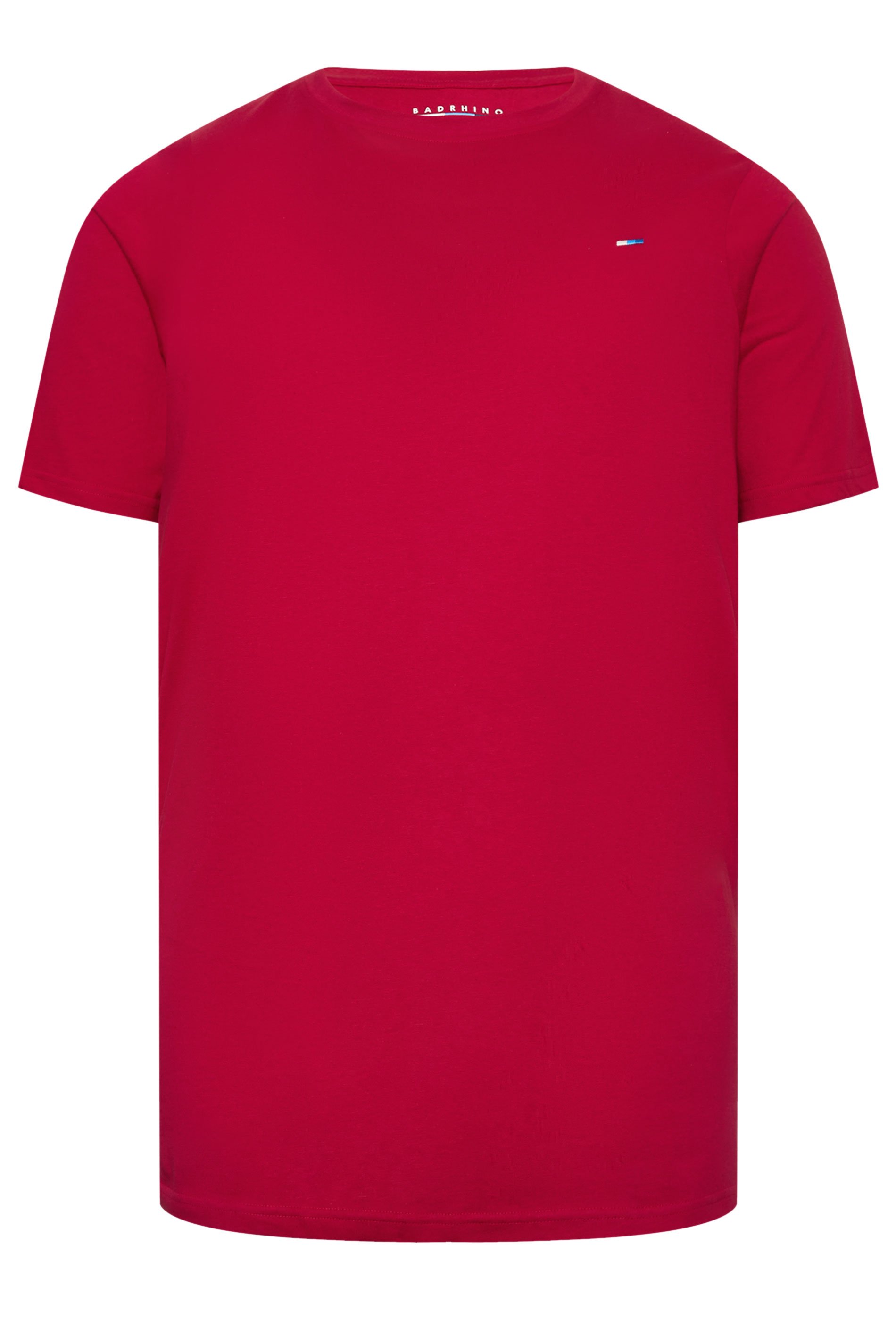 BadRhino Big & Tall Green/Blue/Orange/Yellow/Red 5 Pack Extra Long T-Shirts | BadRhino 4